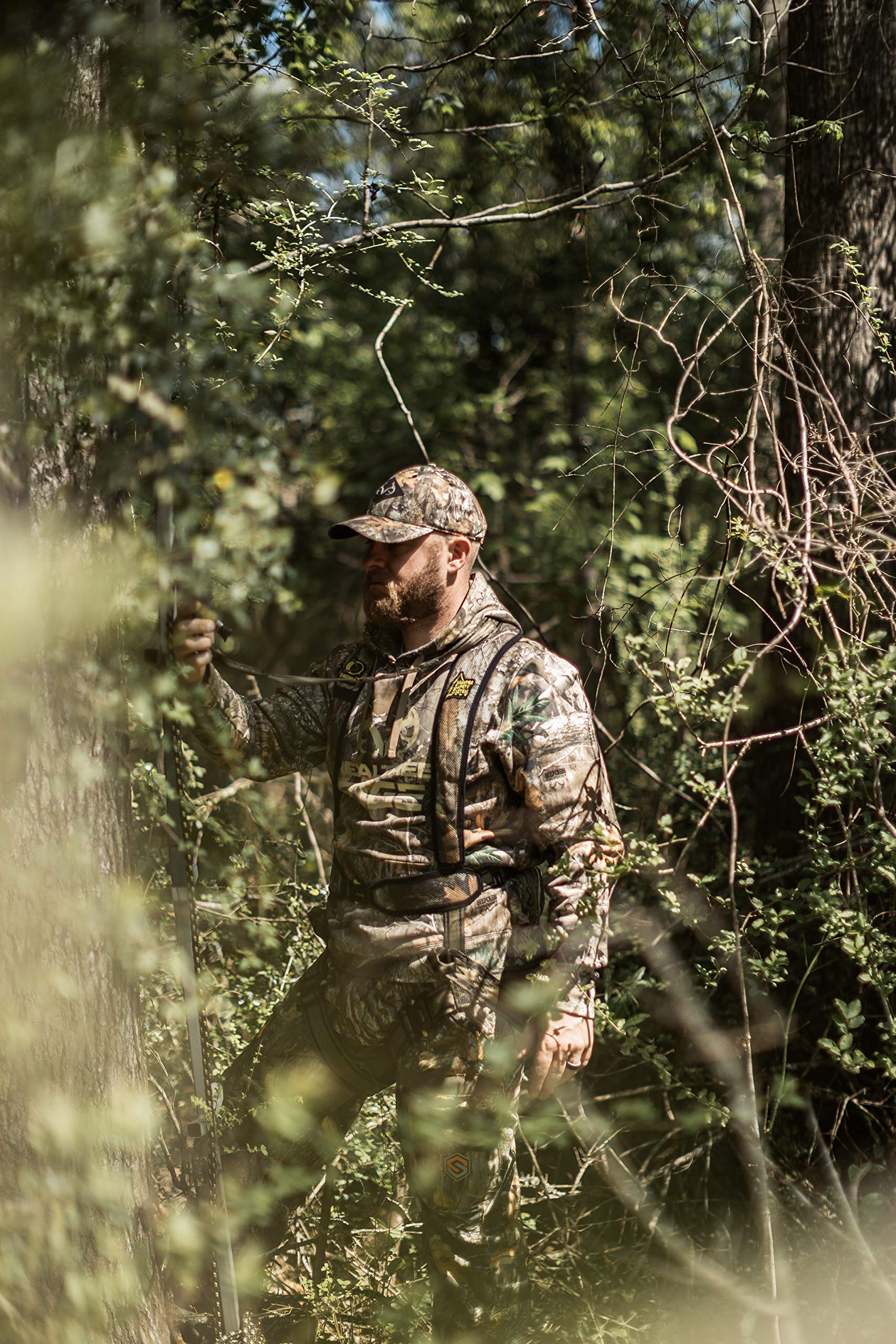 Hunter Safety System Safety Harnesses Ultra Lite, Black, Large/X-Large
