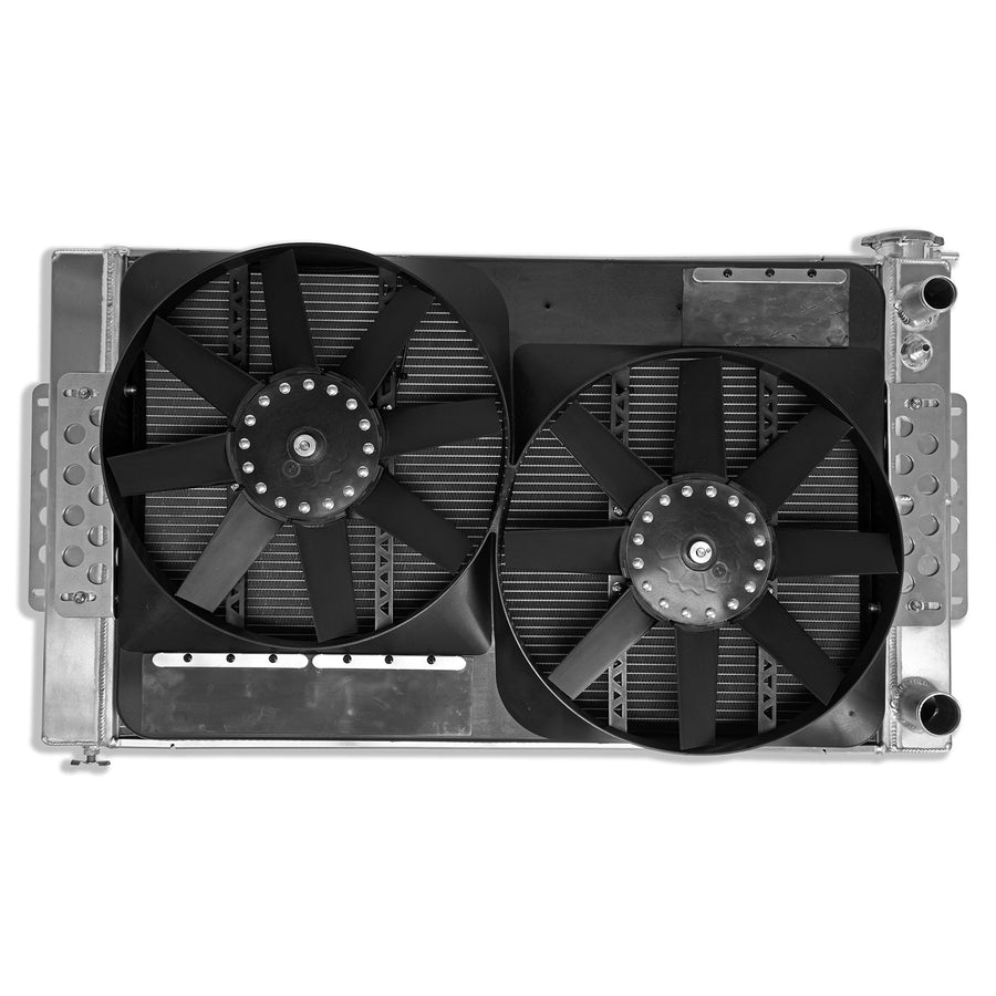 Extruded Core Flex-a-lite 312861 Universal Radiator, 34" x 20" (LS Engine with Dual Electric Fans)