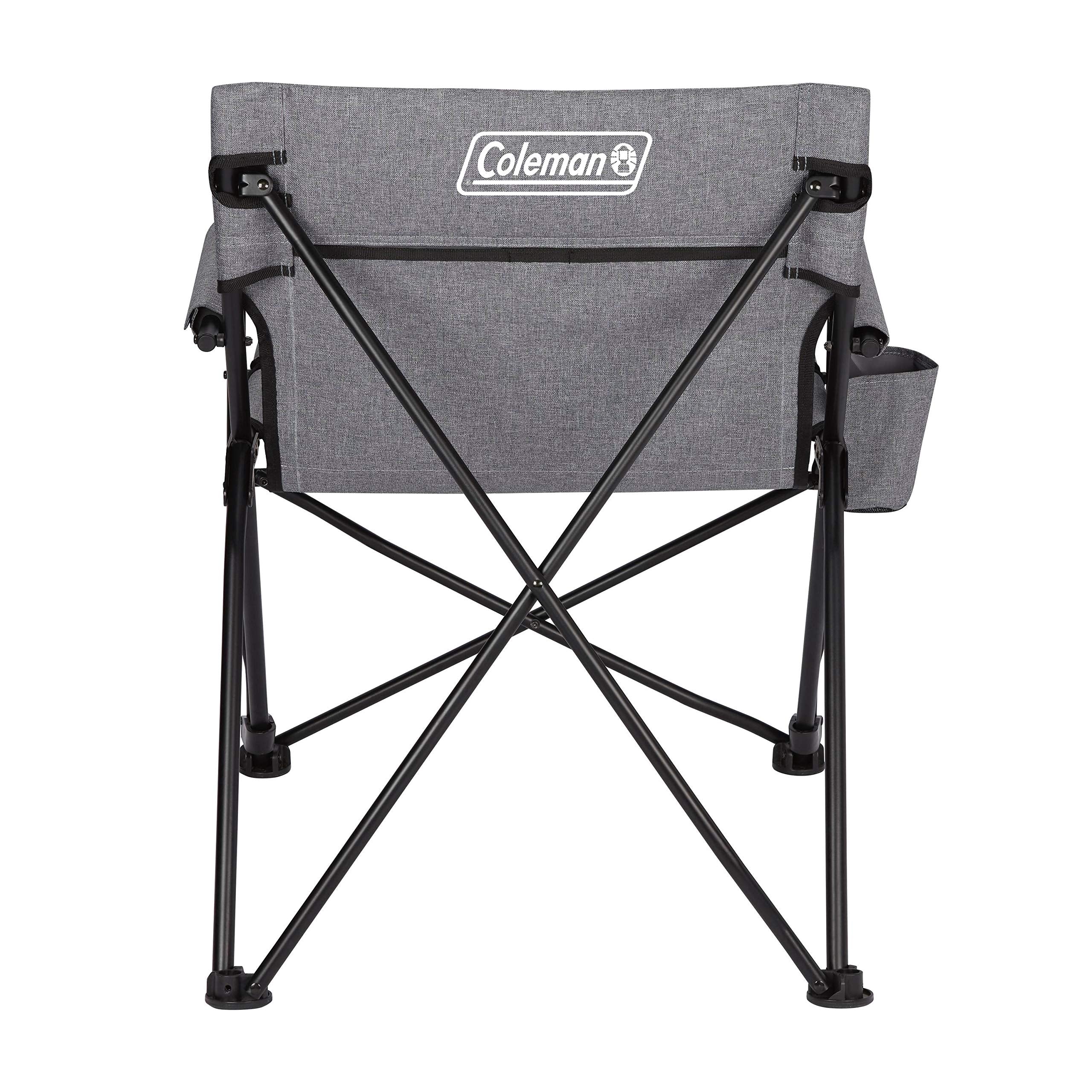 Coleman Outdoor Chairs Forester Series, Comfortable Camping Seats with Cupholder & Carry Bag, Supports up to 250lbs, Great for Backyard, Patio, Deck, Campsite, Tailgate, Sidelines