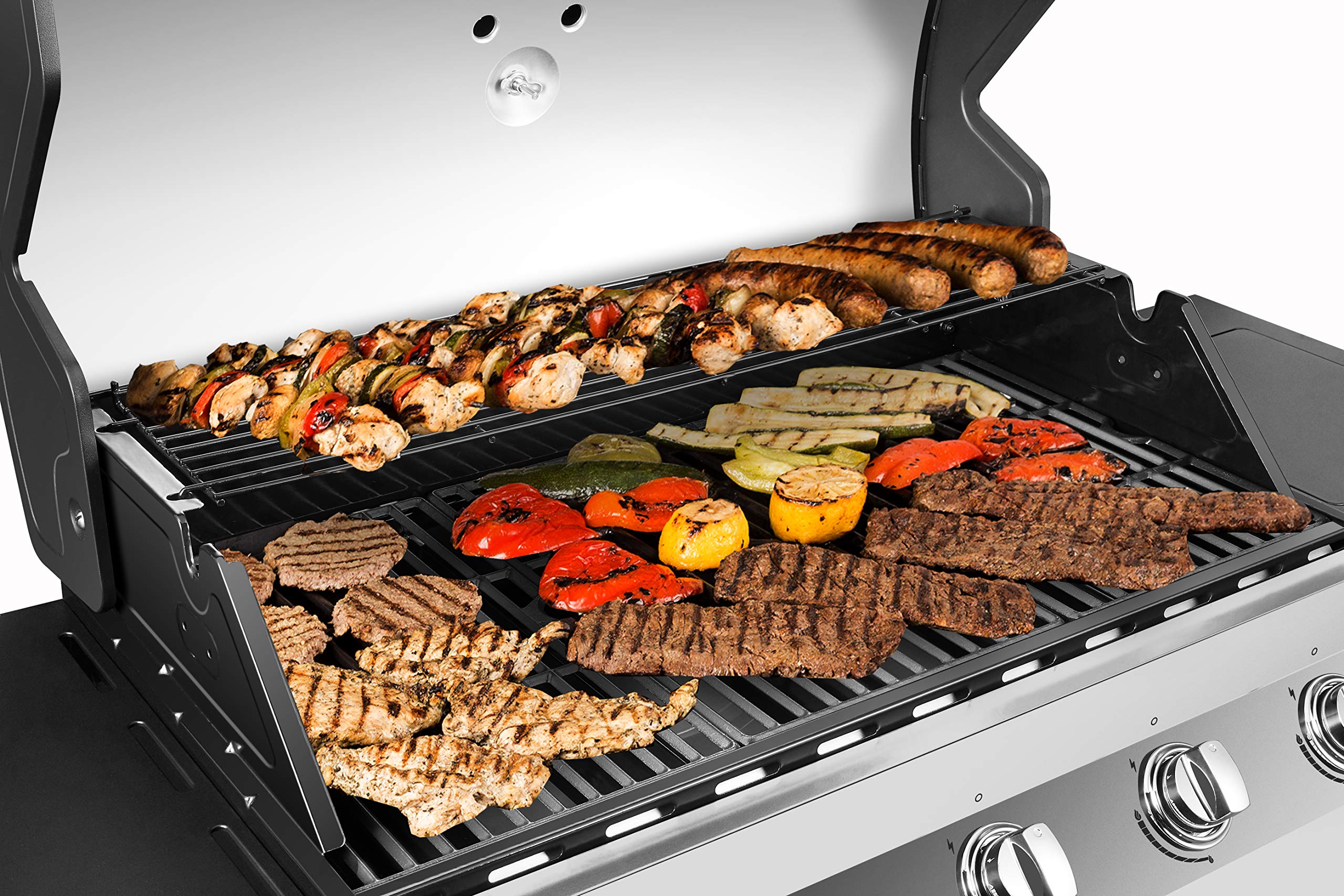 Dyna-Glo Premier DGP552SSN-D 5 Burner Natural Gas Grill, Stainless