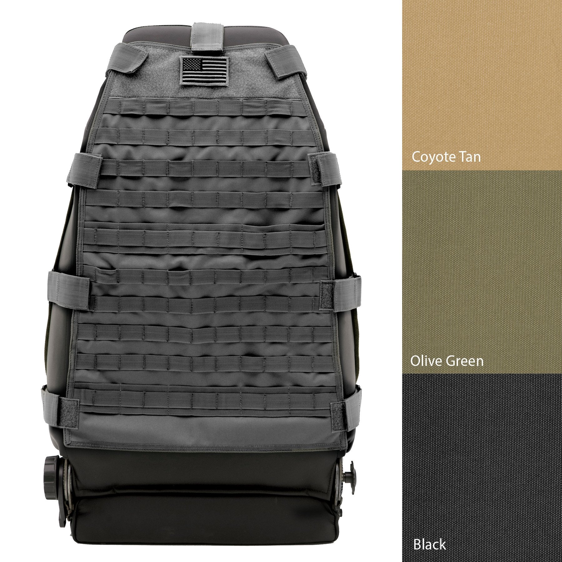 GEAR SmittyBilt CVR FRT BLK - SB5661001
