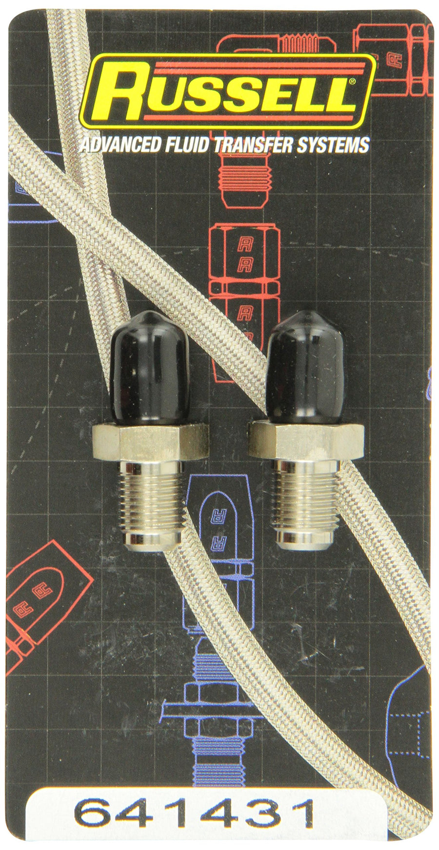 Performance Russell -3 AN Metric Adapter Fitting (2 pcs.) (Inverted Flair)