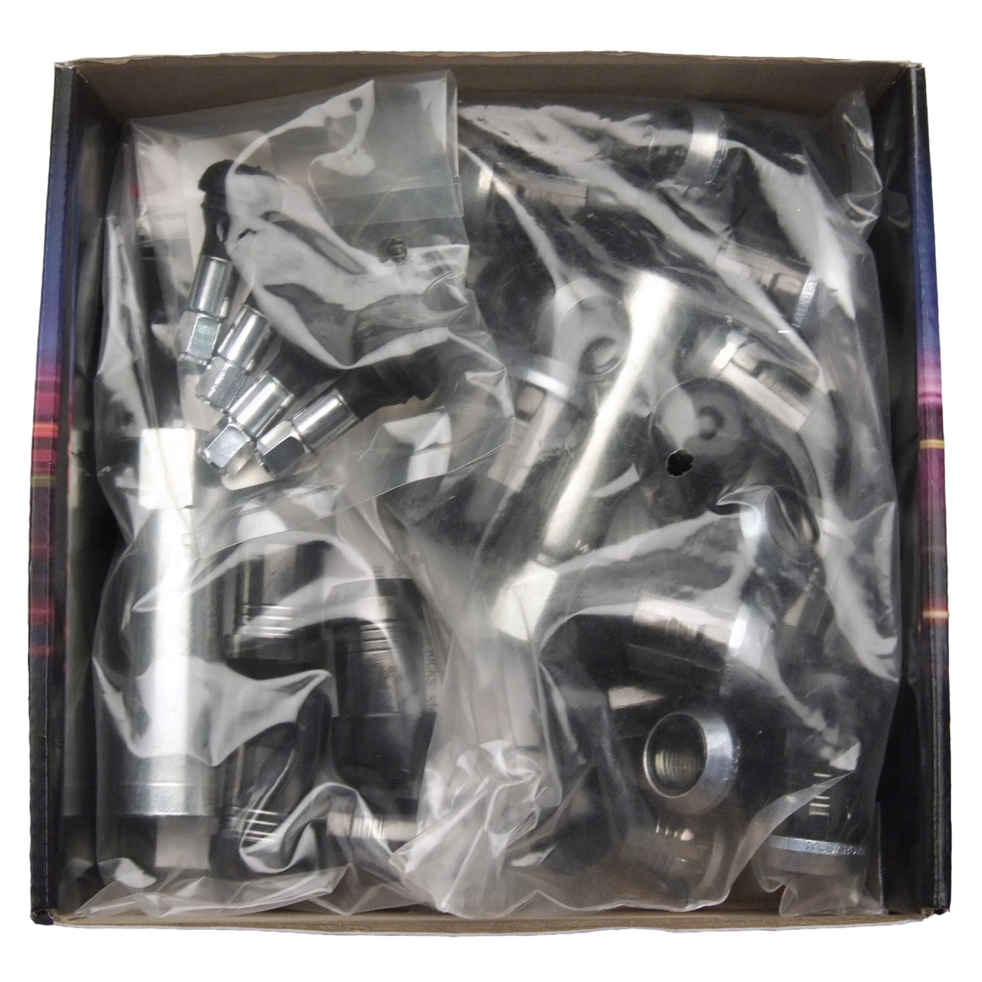 McGard Black Spline Drive 5 Lug Wheel Installation Kit (M14 x 1.5), 16 Lug Nuts / 4 Locks / 1 Key / 1 Install Tool