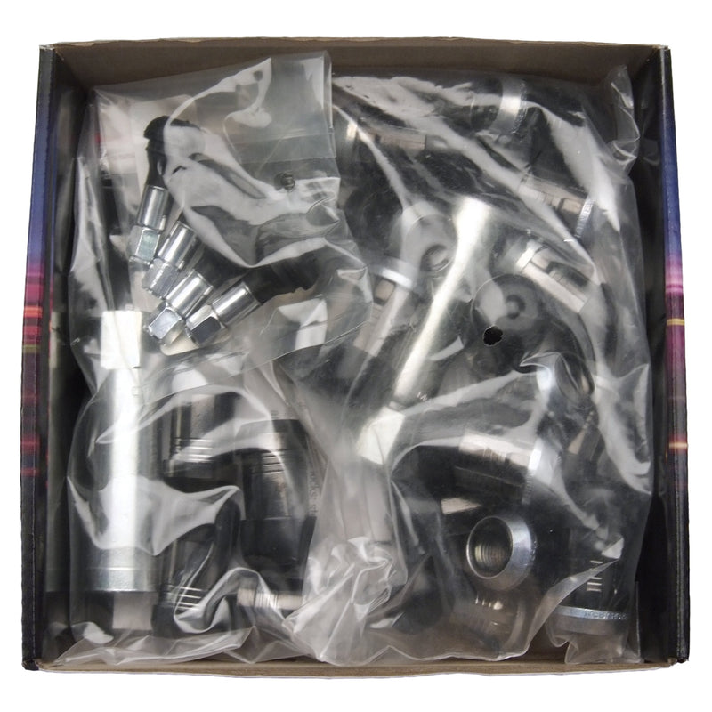 McGard Black Spline Drive 5 Lug Wheel Installation Kit (M14 x 1.5), 16 Lug Nuts / 4 Locks / 1 Key / 1 Install Tool