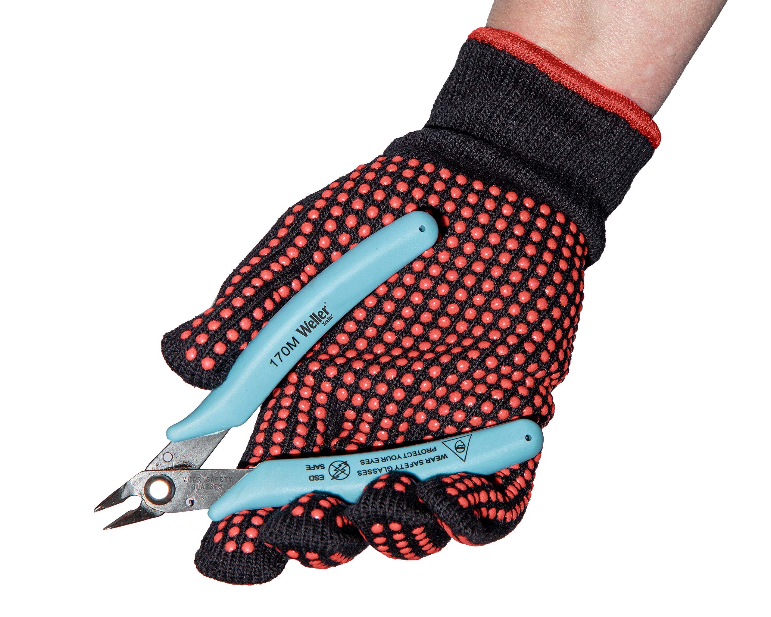 Weller Gloves Heat Resistant, One Size (WLACCSG-02) Black