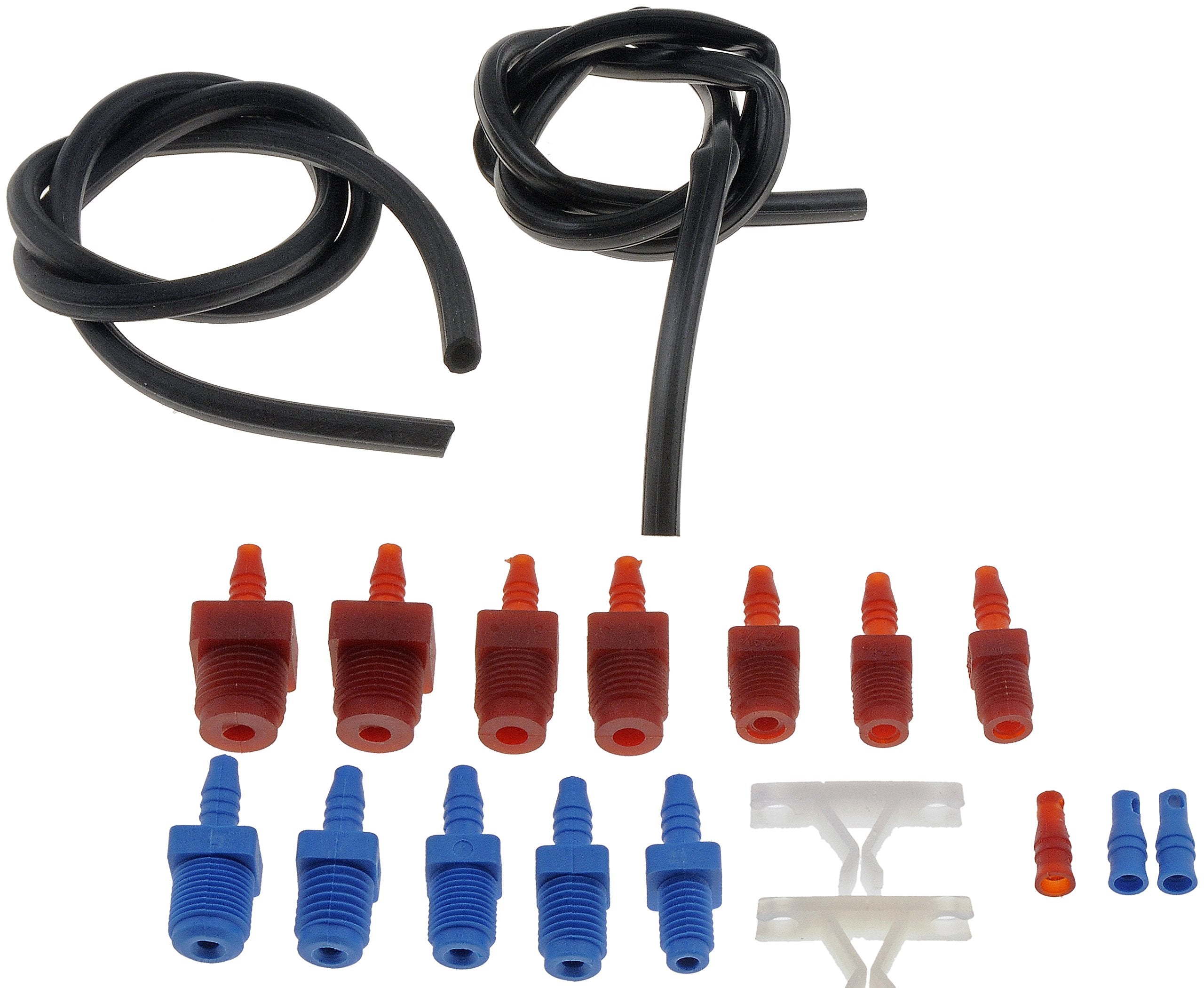 Dorman 13911 Bleeder Kit Master Cylinder - 22 In. Hose, Clip, And Sae And Metric Fittings Universal Fit