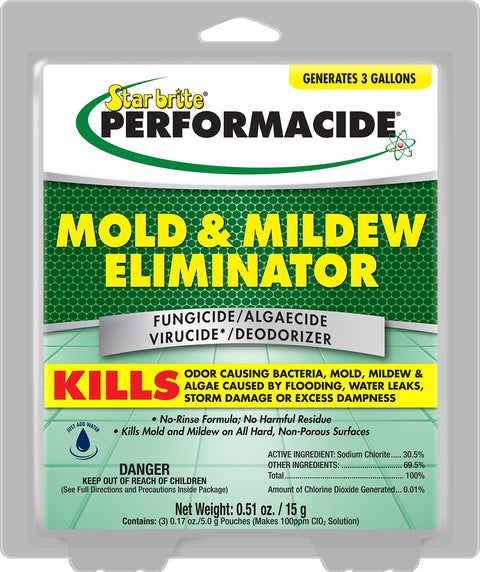 Mold and Mildew Eliminator Performacide 122003, Gallon Refill