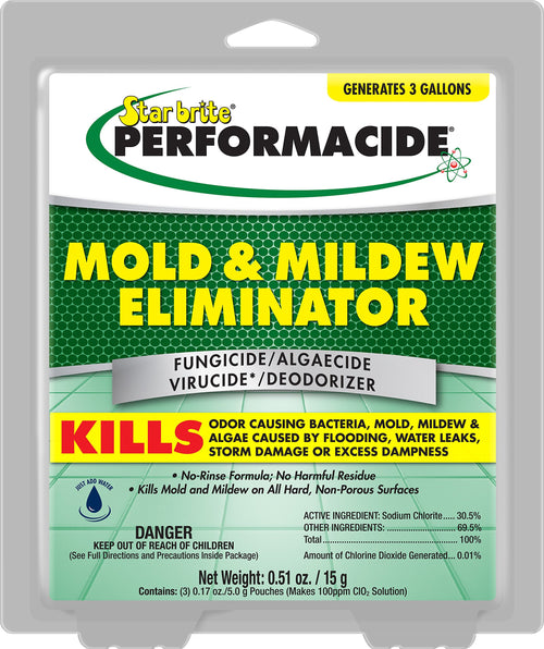 Mold and Mildew Eliminator Performacide 122003, Gallon Refill