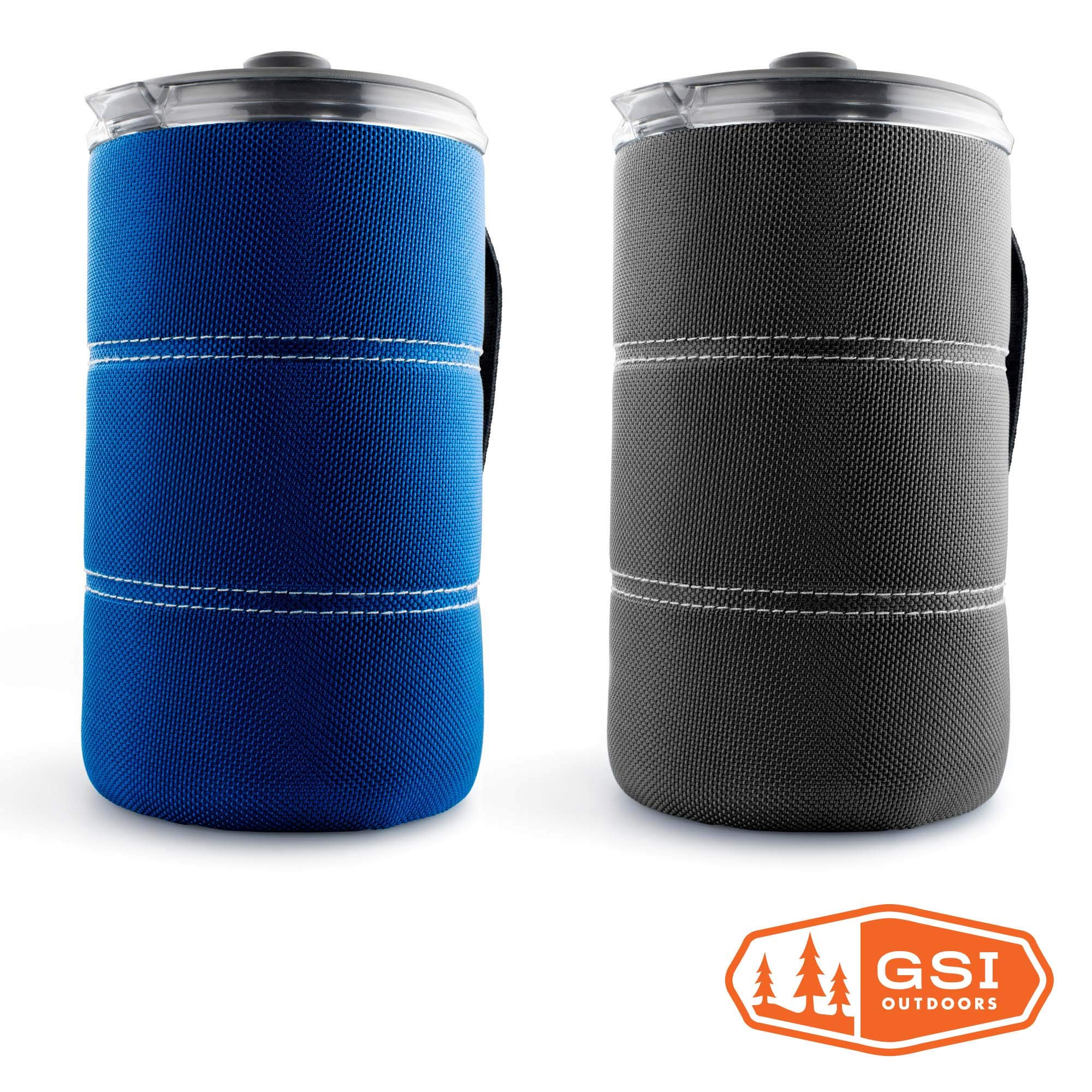 30 Fl Oz GSI Outdoors JavaPress, French Press Coffee Maker for Camping and Travel, Graphite