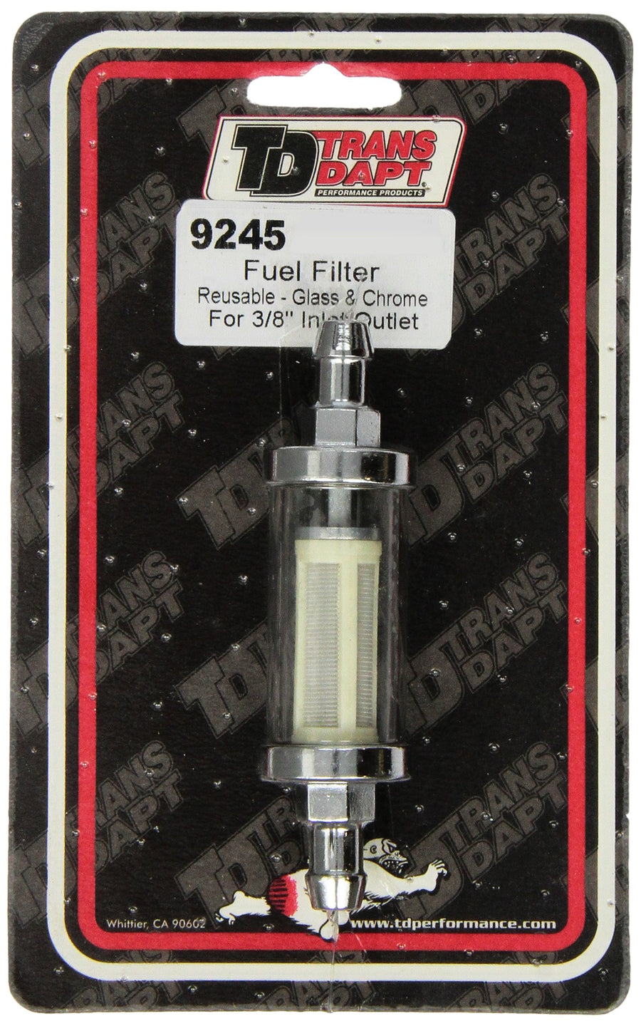 Trans-Dapt 9245 Chrome Trans-Dapt Fuel Filter