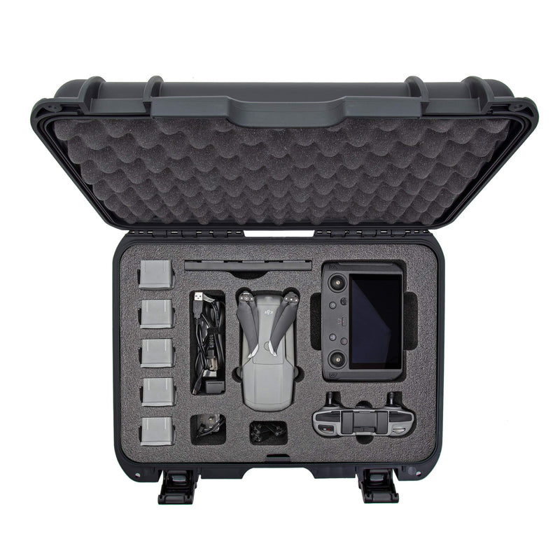 Nanuk Waterproof Hard Case 925 with Foam Insert for DJI Mavic Air 2 + Smart Controller - Black (925-MAVIA21)