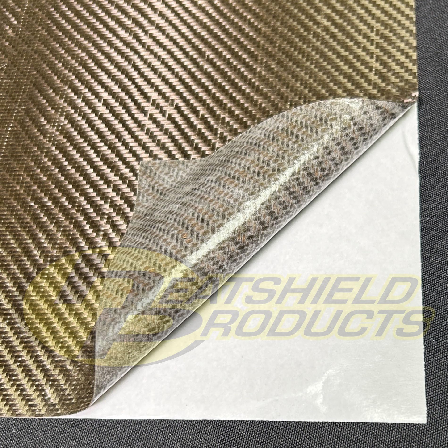 Heatshield Products 770003 36" x 48" Lava Heat Shield Mat (With Adhesive) 0.008" Thick