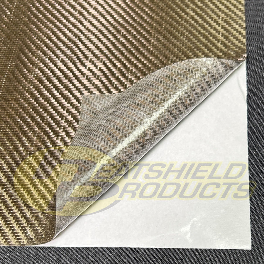 Heatshield Products 770003 36" x 48" Lava Heat Shield Mat (With Adhesive) 0.008" Thick