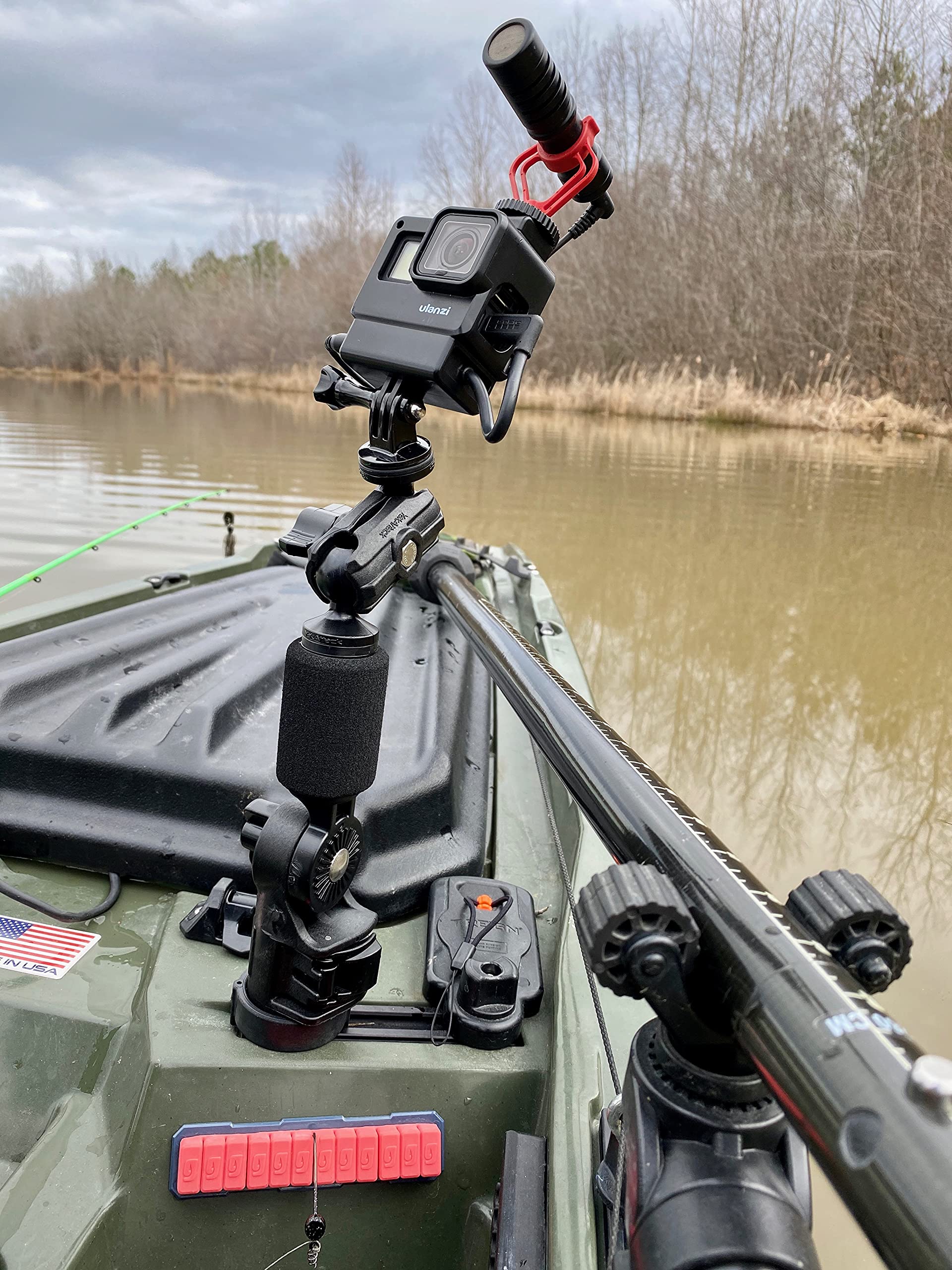 YakAttack Camera Mount Portrait Pro for Boats & Kayaks