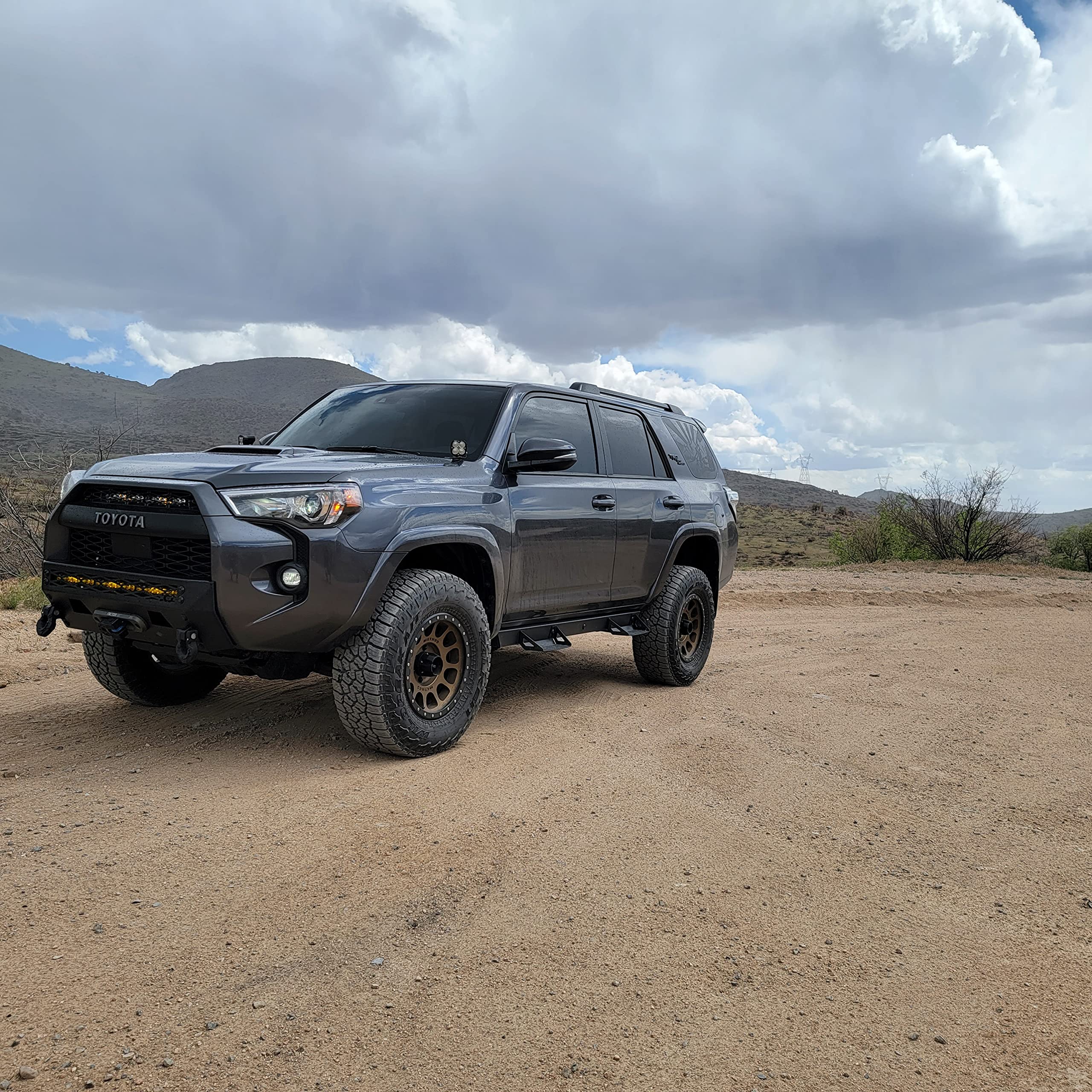 Alumilite Front Winch Bumper Compatible with ICI Aluminum Toyota 4runner 2014-2023