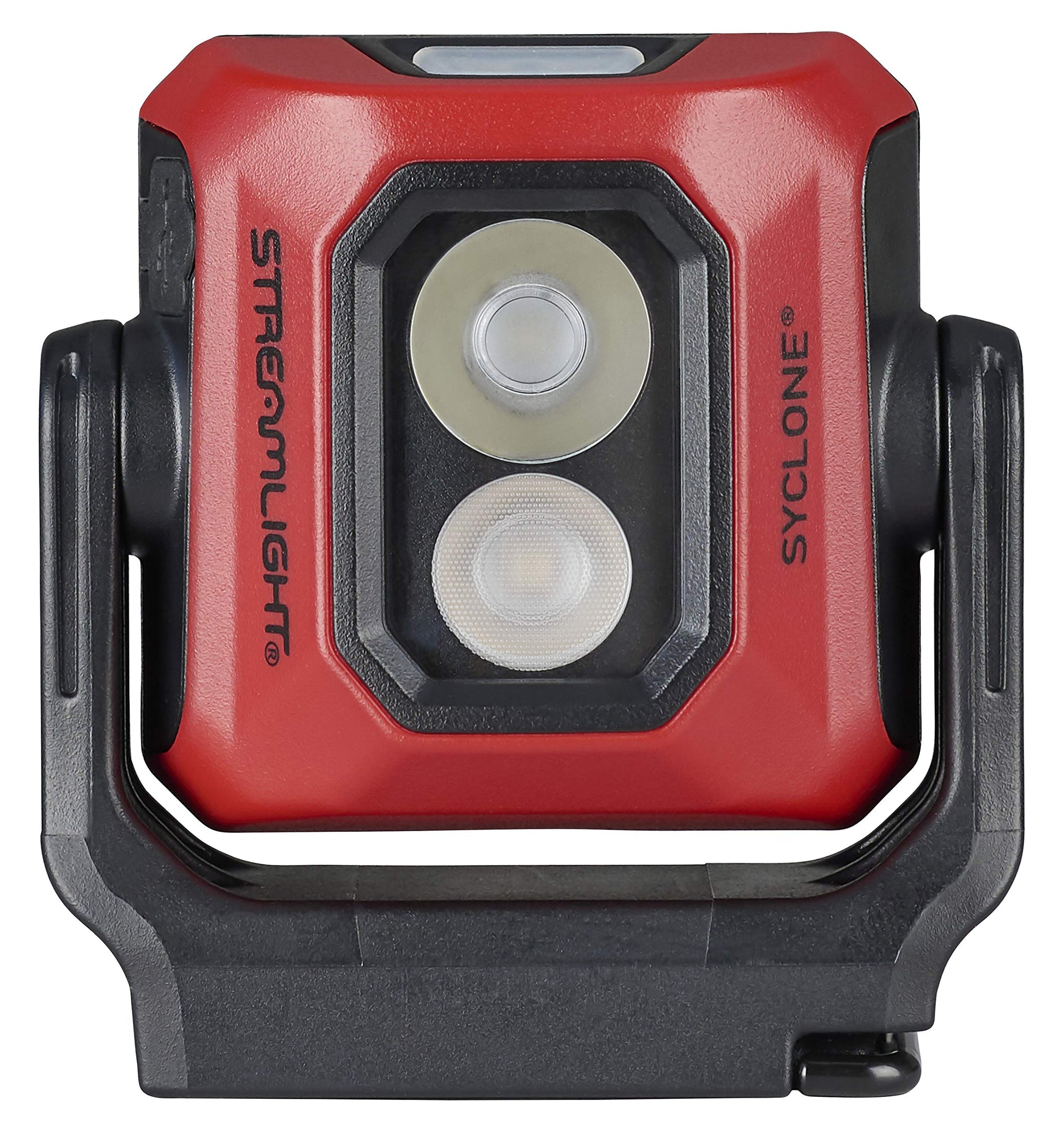 Streamlight Syclone 61510 400-Lumen USB Rechargeable Multi-Function Compact Work Light, Red