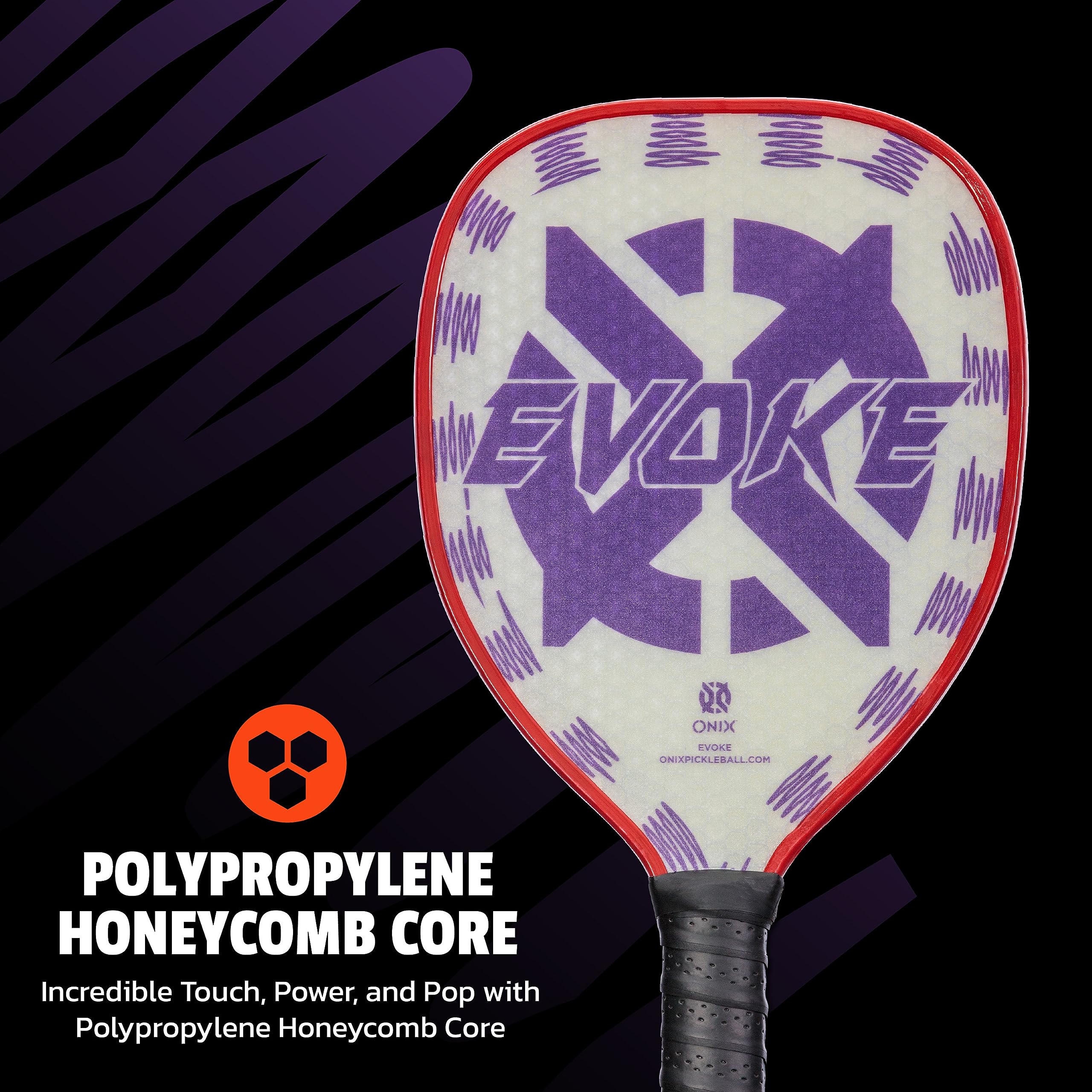 Onix Evoke XL Pickleball Paddles - Tear Drop, React, Inferno, Voyager, Summit