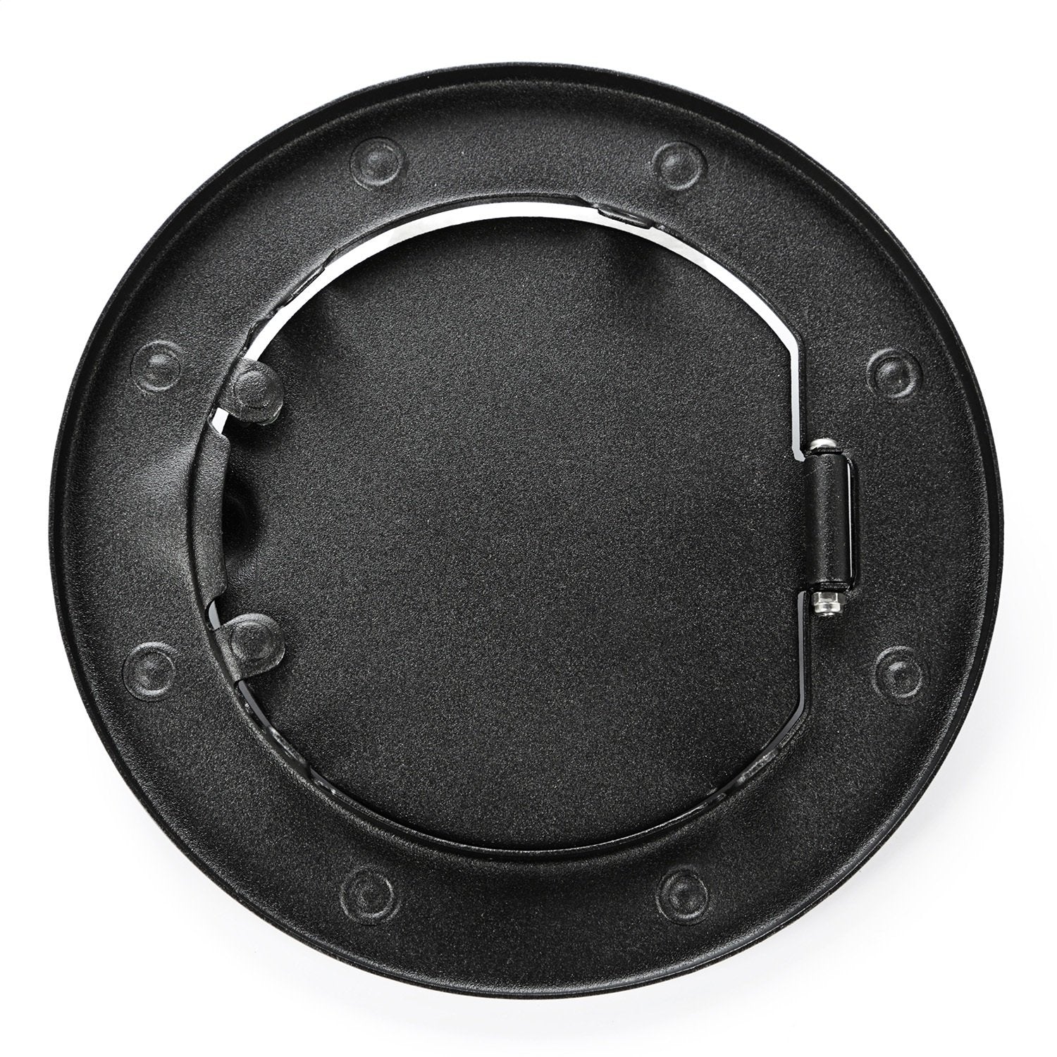 Gas Cap Door, Rugged Ridge Non-Locking, Textured Black | 11229.05 | Fits 2007-2018 Jeep Wrangler JK/JKU