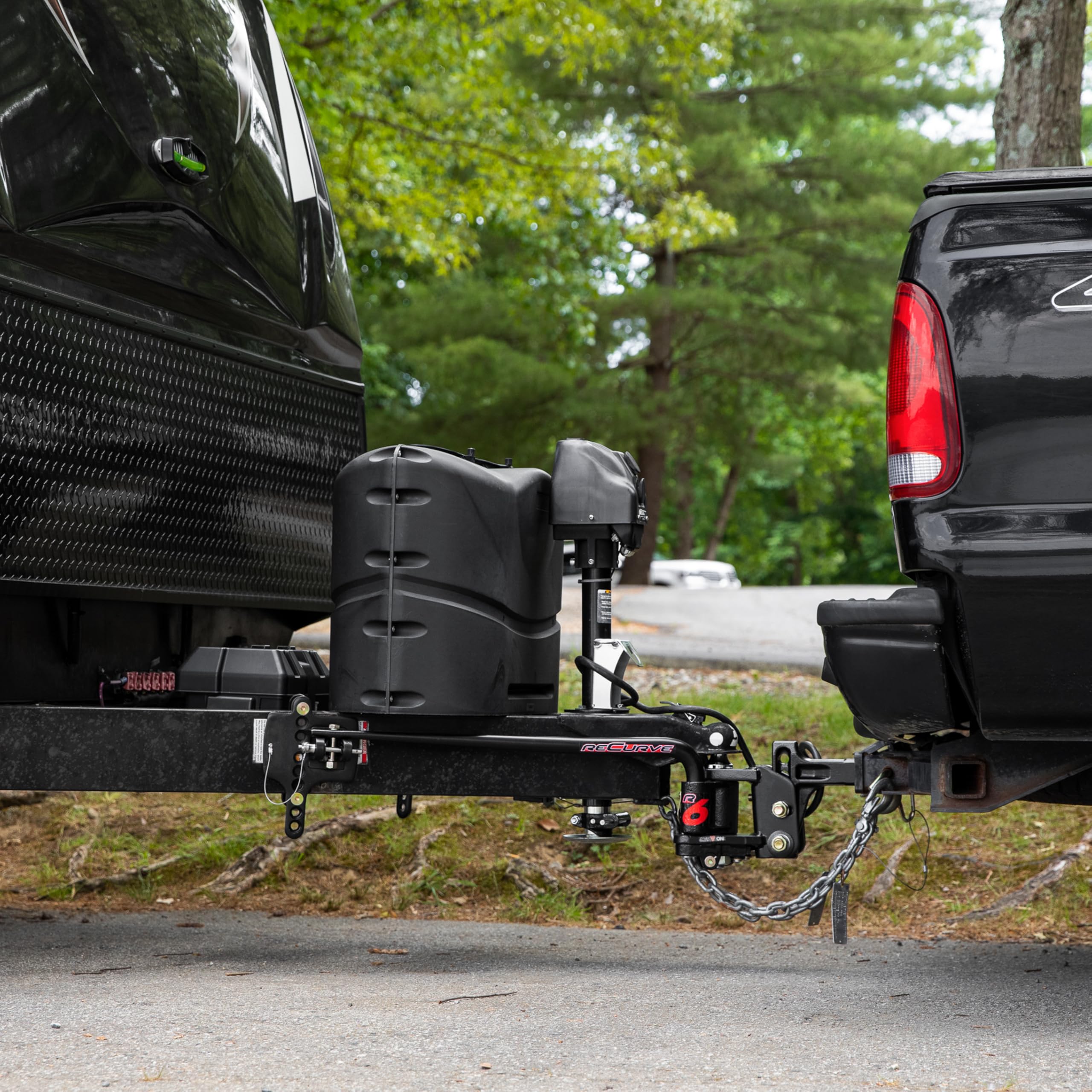 Eaz-Lift Camco ReCurve R6 1000lb Camper/RV Weight Distribution Hitch -Features Premium Adaptive Sway Control & 2-5/16" Hitch Ball w/15,000lb Max Rating - 1200lb Max Tongue Weight Rating (48733)