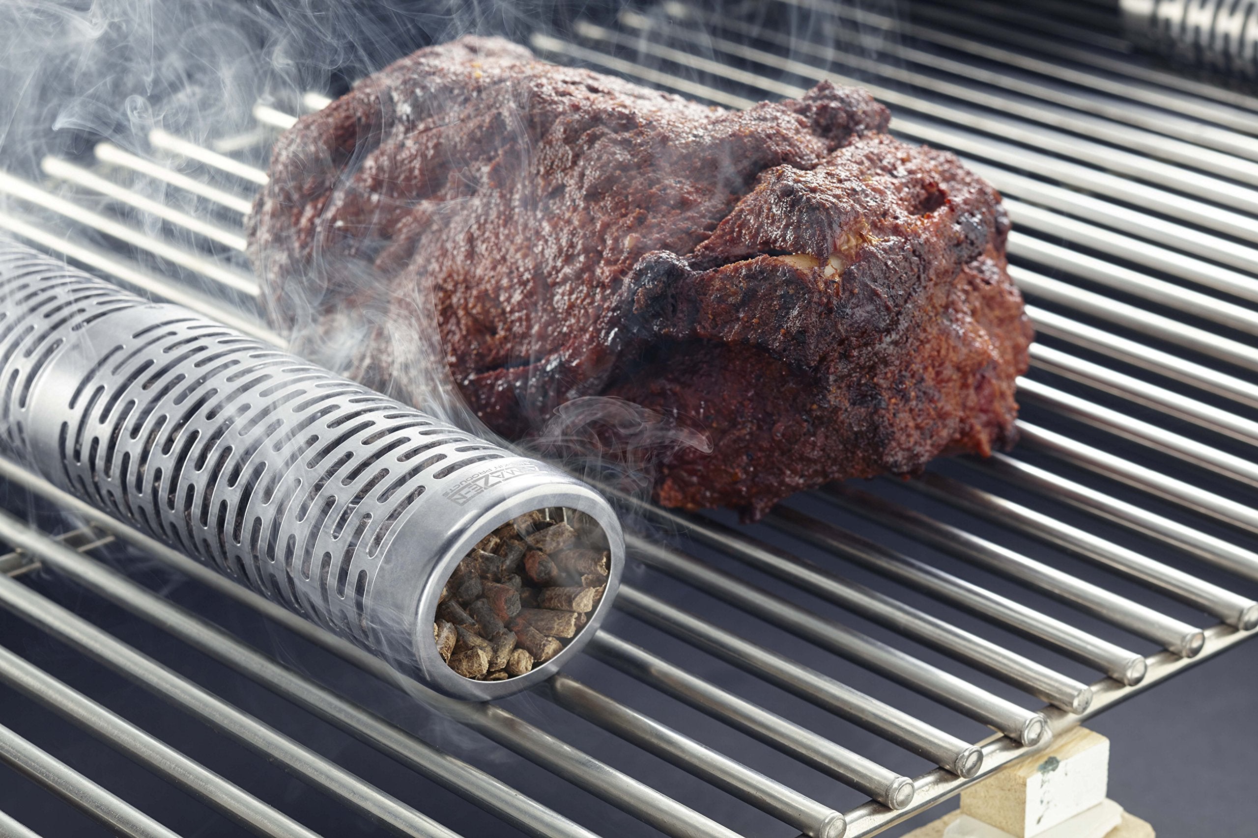 OET-0001 A-MAZE-N Oval Expanding Pellet Tube Smoker, 6-9 Inch