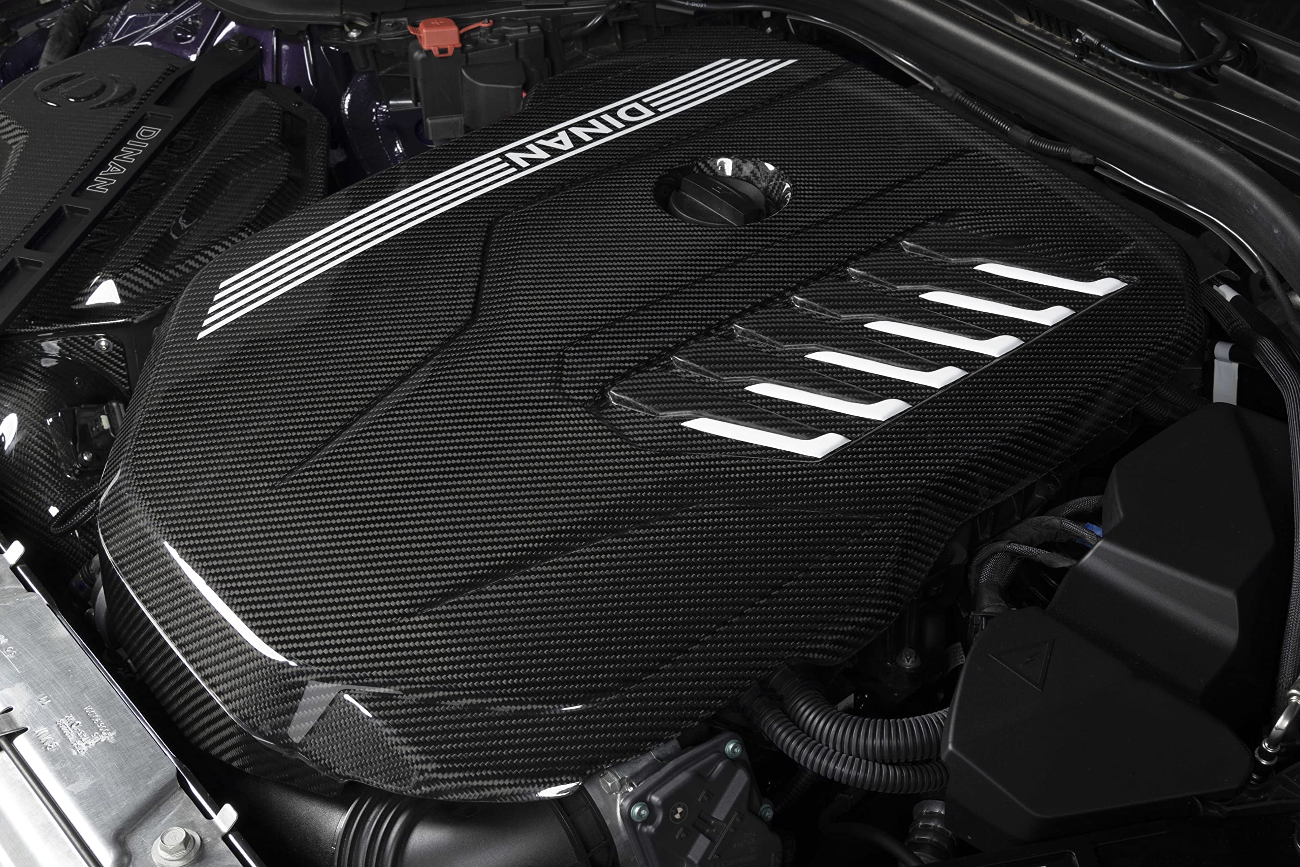 Dinan Carbon Fiber Engine Cover D590-0003 - Gloss