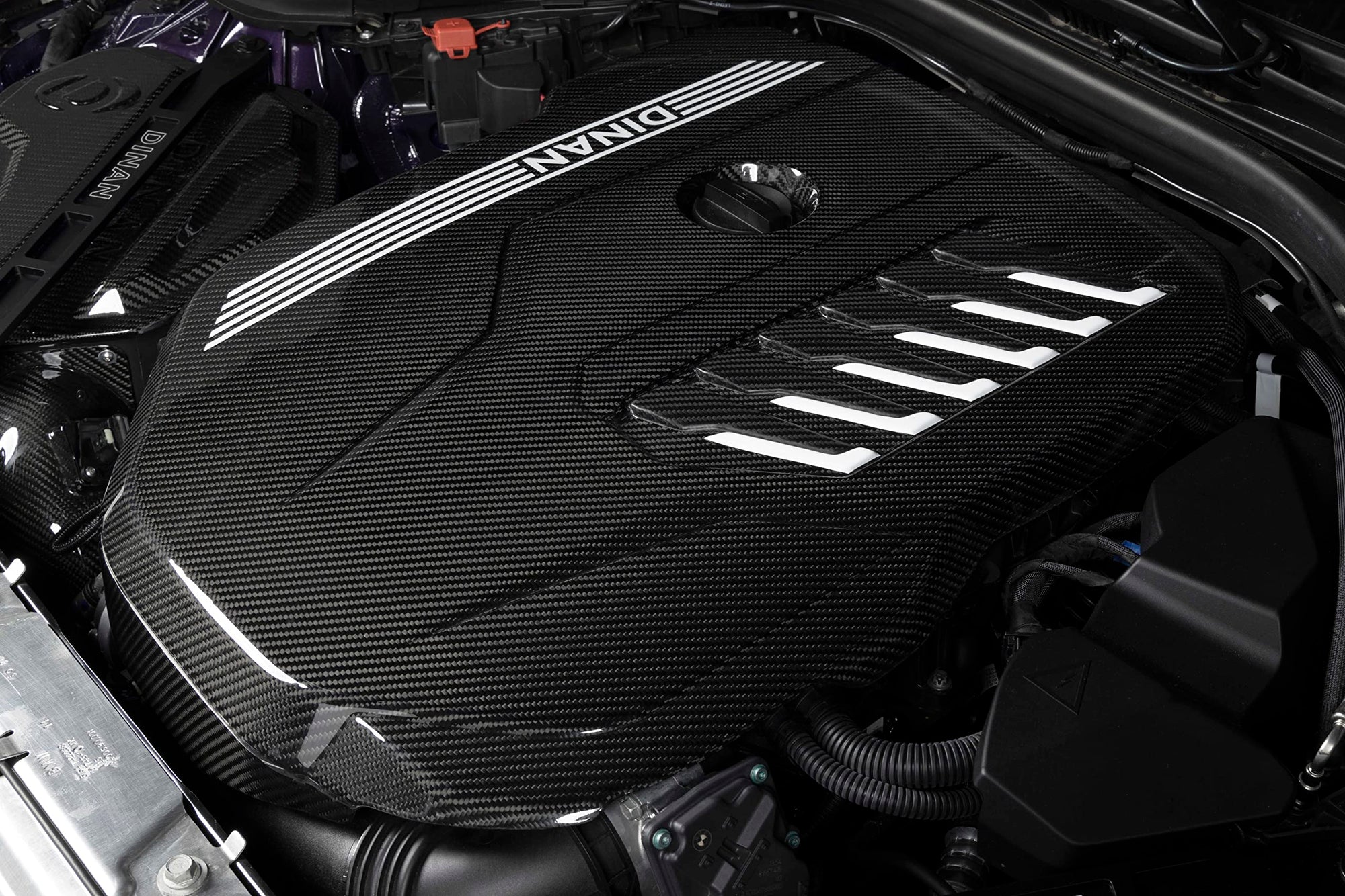 Dinan Carbon Fiber Engine Cover D590-0003 - Gloss