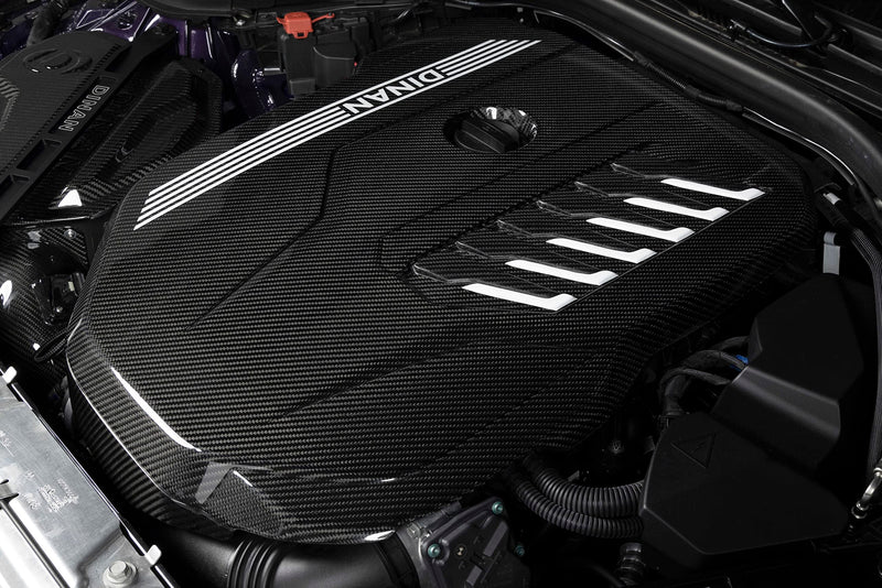 Dinan Carbon Fiber Engine Cover D590-0003 - Gloss