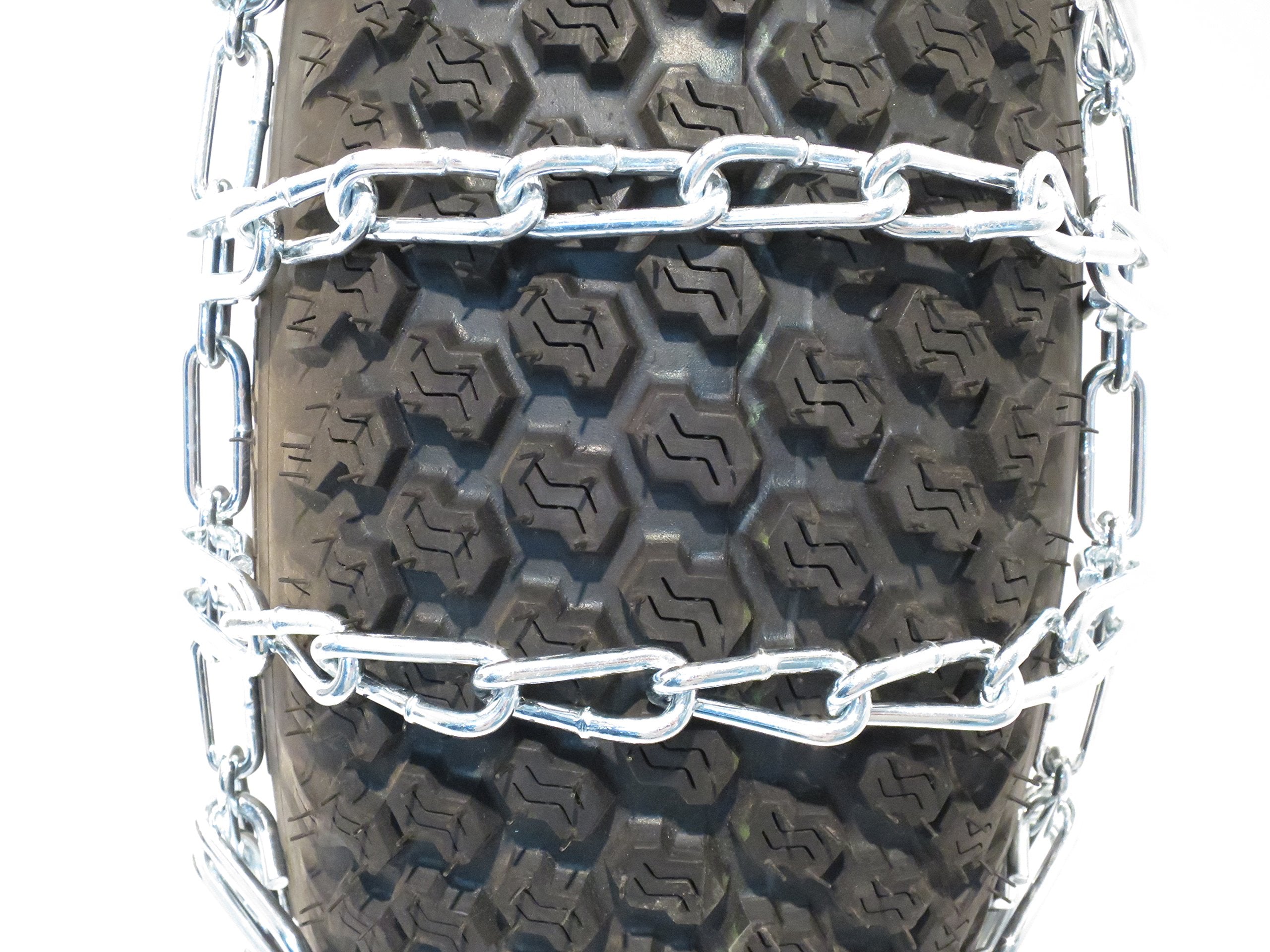 Oregon Lawn & Garden Tire Snow Chains 2-Link Spacing Size 16X650-8 & 15X600-6 Tires