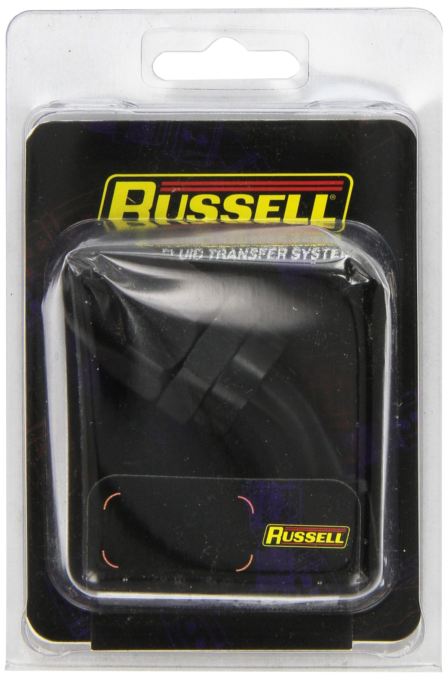 Russell Performance -10 AN Black 45 Degree Full Flow Hose End RUSSELL/EDEL