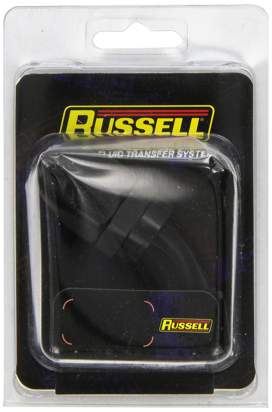 Russell Performance -10 AN Black 45 Degree Full Flow Hose End RUSSELL/EDEL
