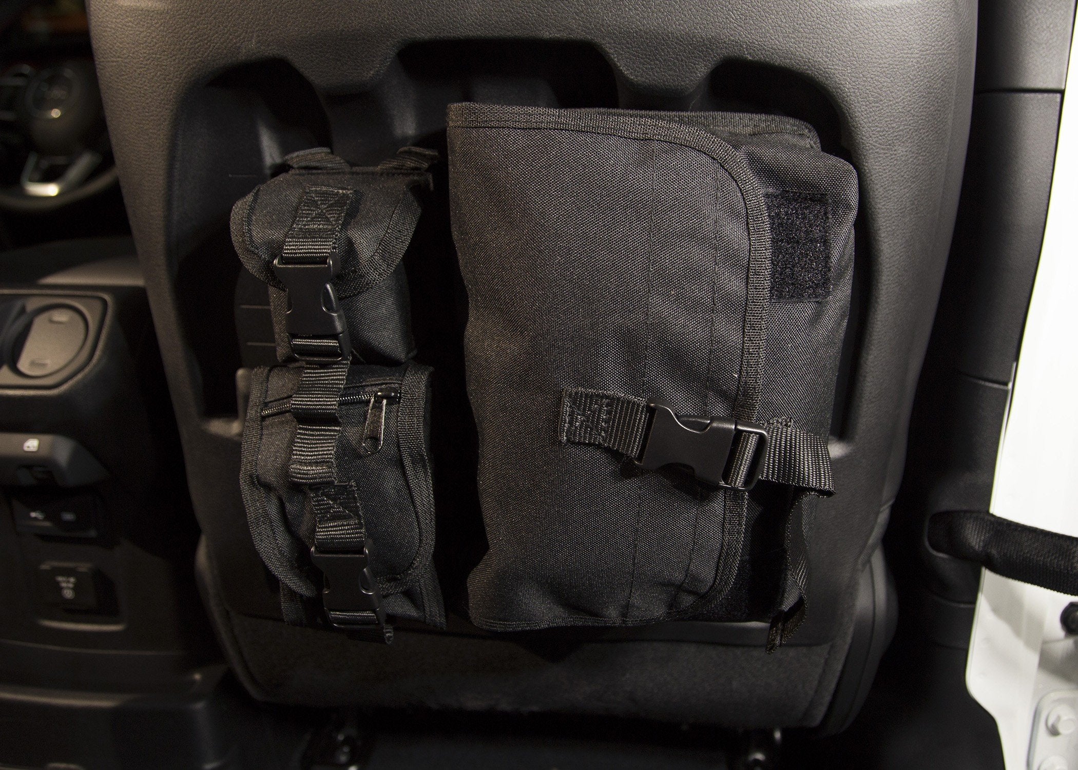 MOLLE Storage Bag System Rugged Ridge for Jeep Wrangler/Gladiator | 12113.01 | Fits 2018-2025 Jeep Wrangler JL Rubicon; 2020-2025 Jeep Gladiator JT Rubicon