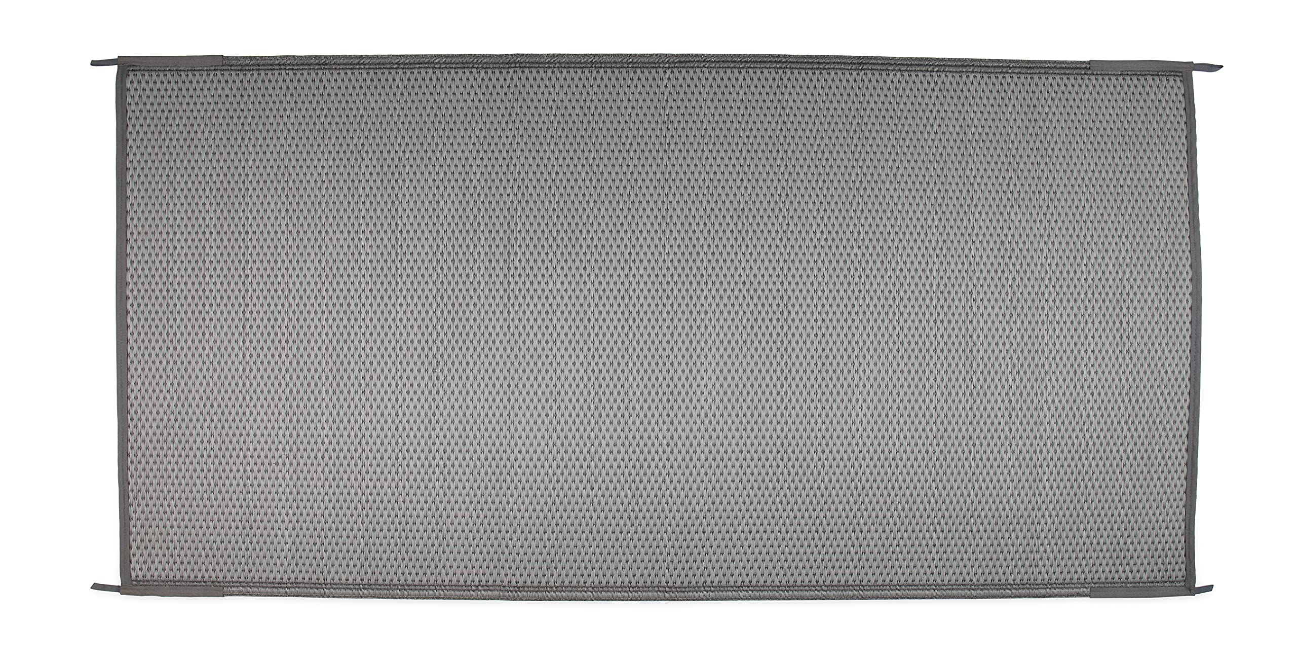 Reversible Camco Outdoor Runner Mat, 3-Foot x 6-Foot | Helps Keep Dirt from Being Tracked Into Your RV or Campsite | Features a Gray/Dark Gray Color (42844)