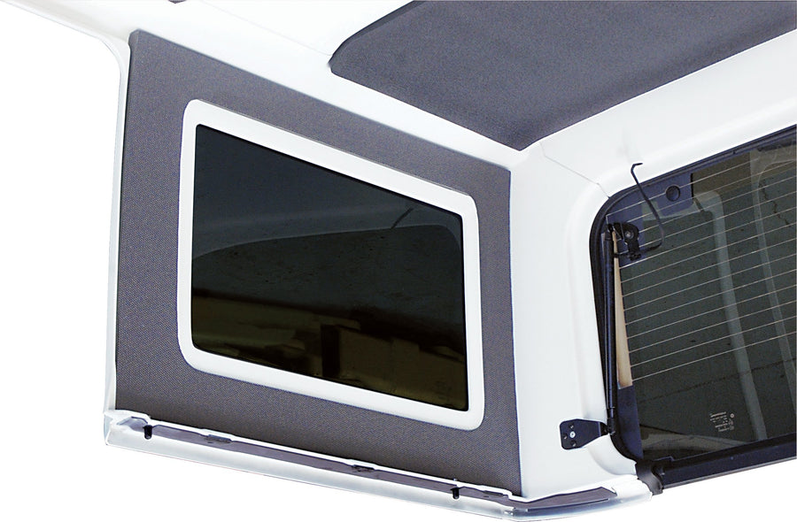 Design Engineering Boom Mat 050150 Grey Sound Deadening Side Window Trim Kit Compatible with 4-Door Jeep Wrangler JK (2011-2018)