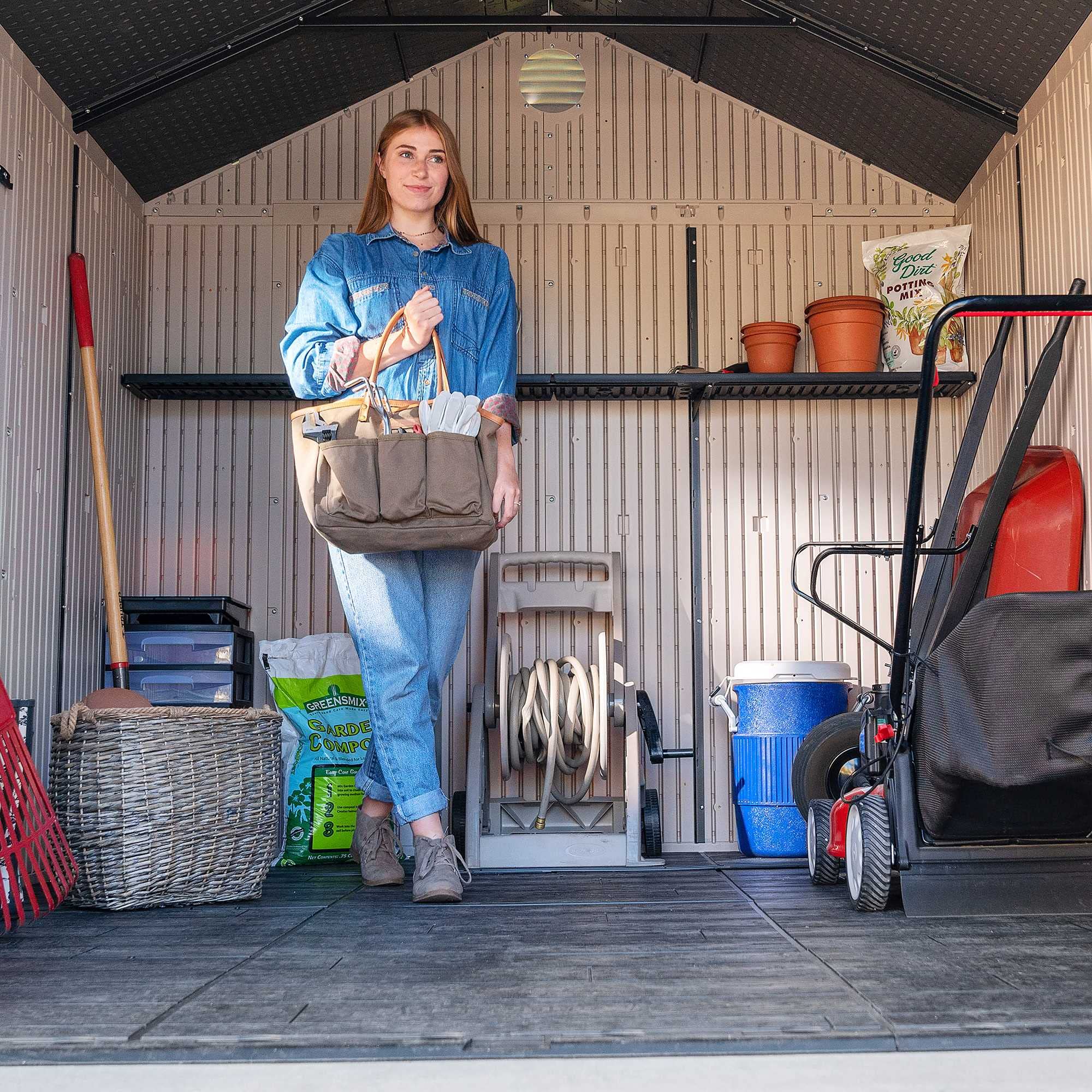 Outdoor Lifetime Storage Shed, 8 x 10 Feet