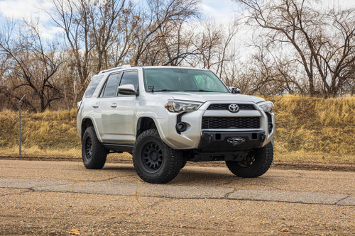 Low Profile Smittybilt Hidden Winch Front Bumper, Fits 2014-2024 Toyota 4Runner