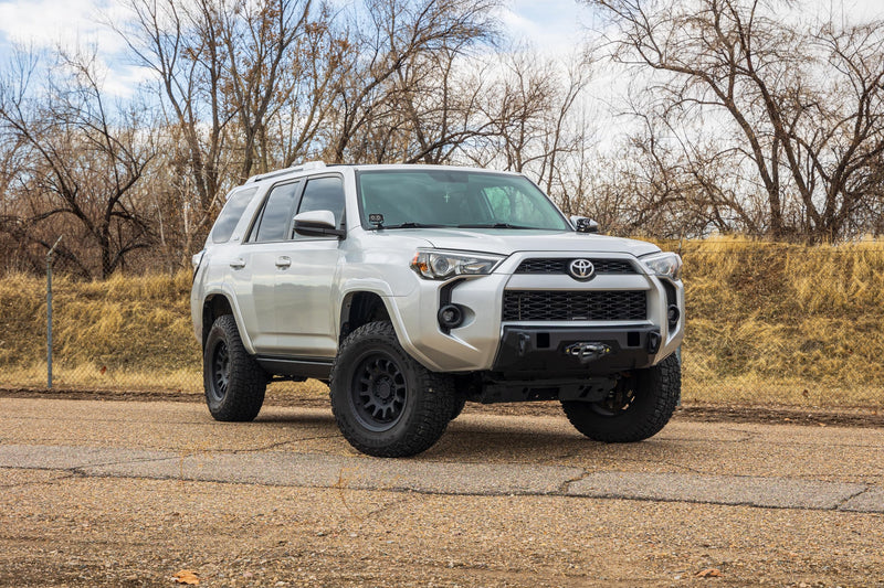 Low Profile Smittybilt Hidden Winch Front Bumper, Fits 2014-2024 Toyota 4Runner