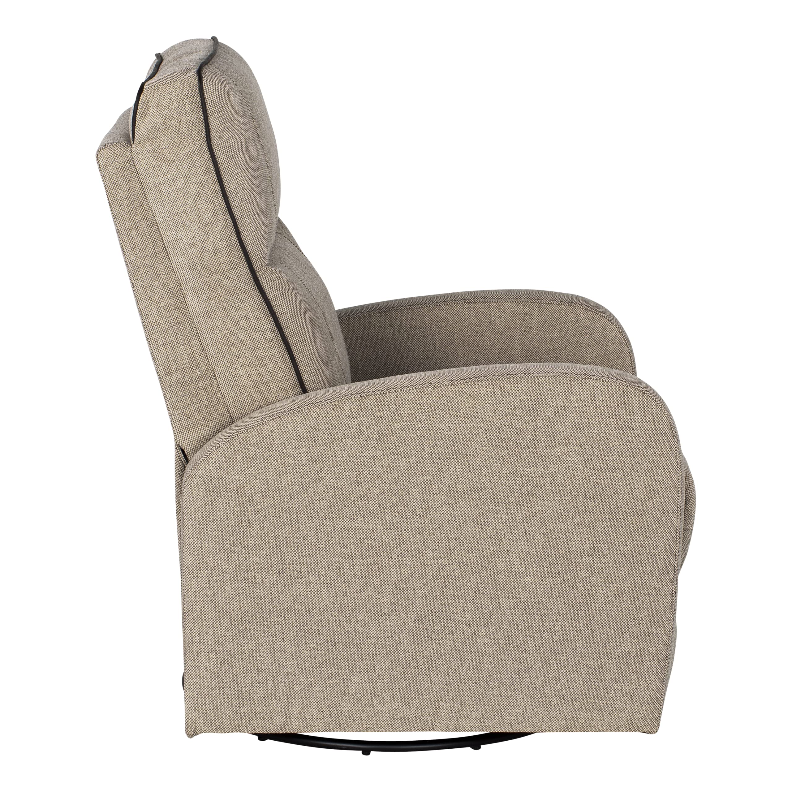 Thomas Payne Swivel Pushback Recliner - Norlina, Vinyl