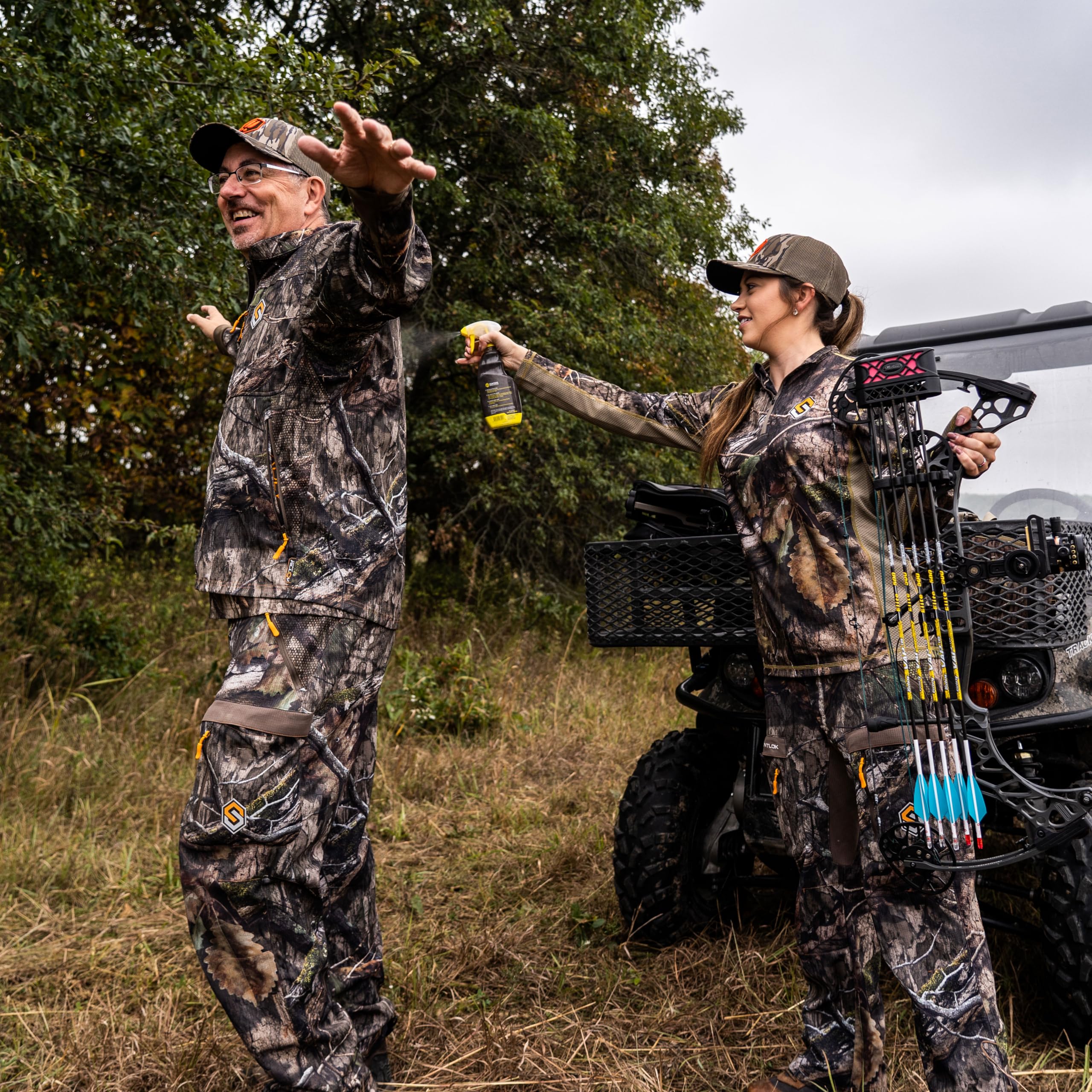 Scent-A-Way Bio-Strike Odorless Spray Hunters Specialties | Hunting Scent Eliminator - Cover Scent for Deer Hunting - 24 OZ