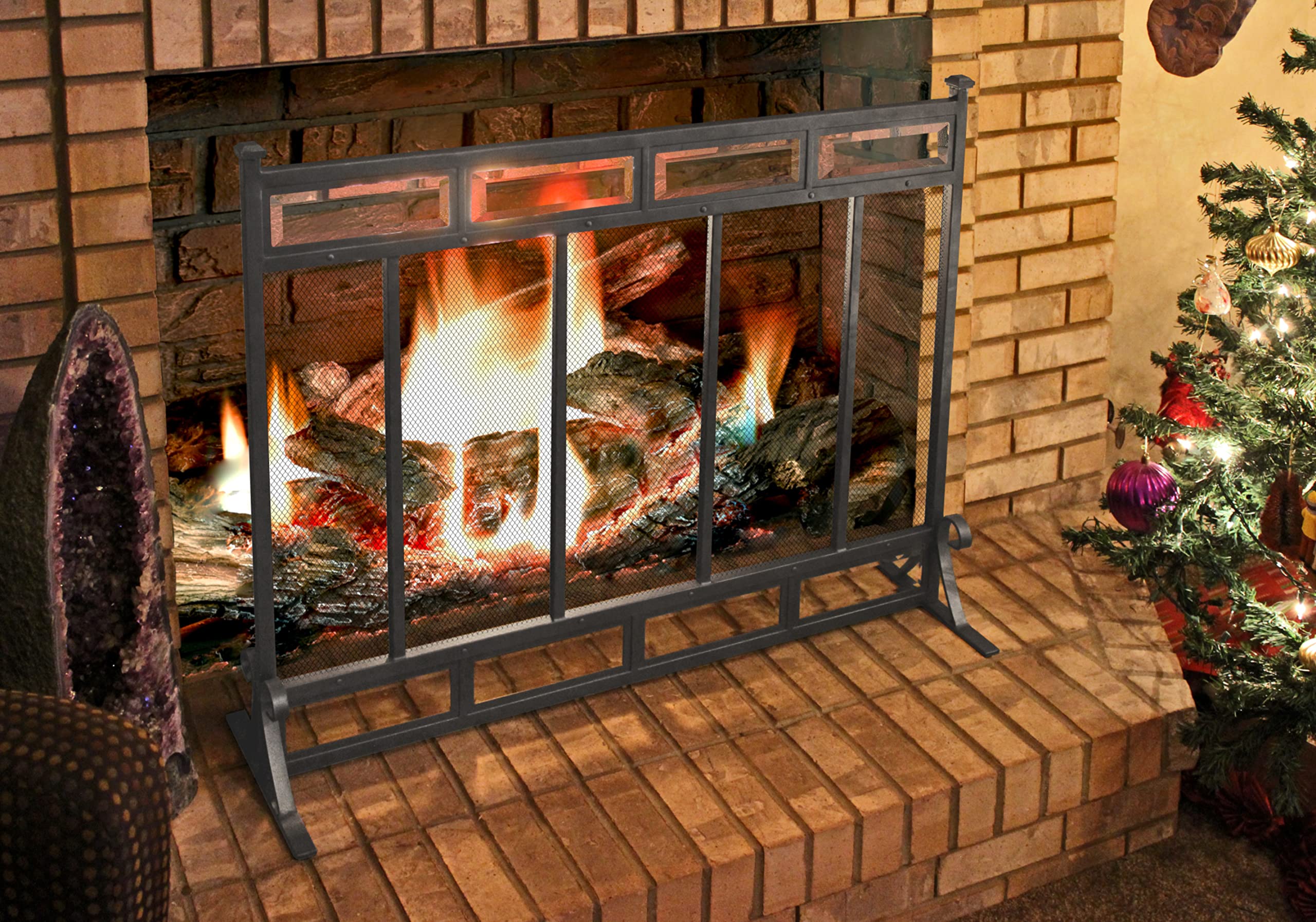 Atticus Pleasant Hearth Fireplace Screen