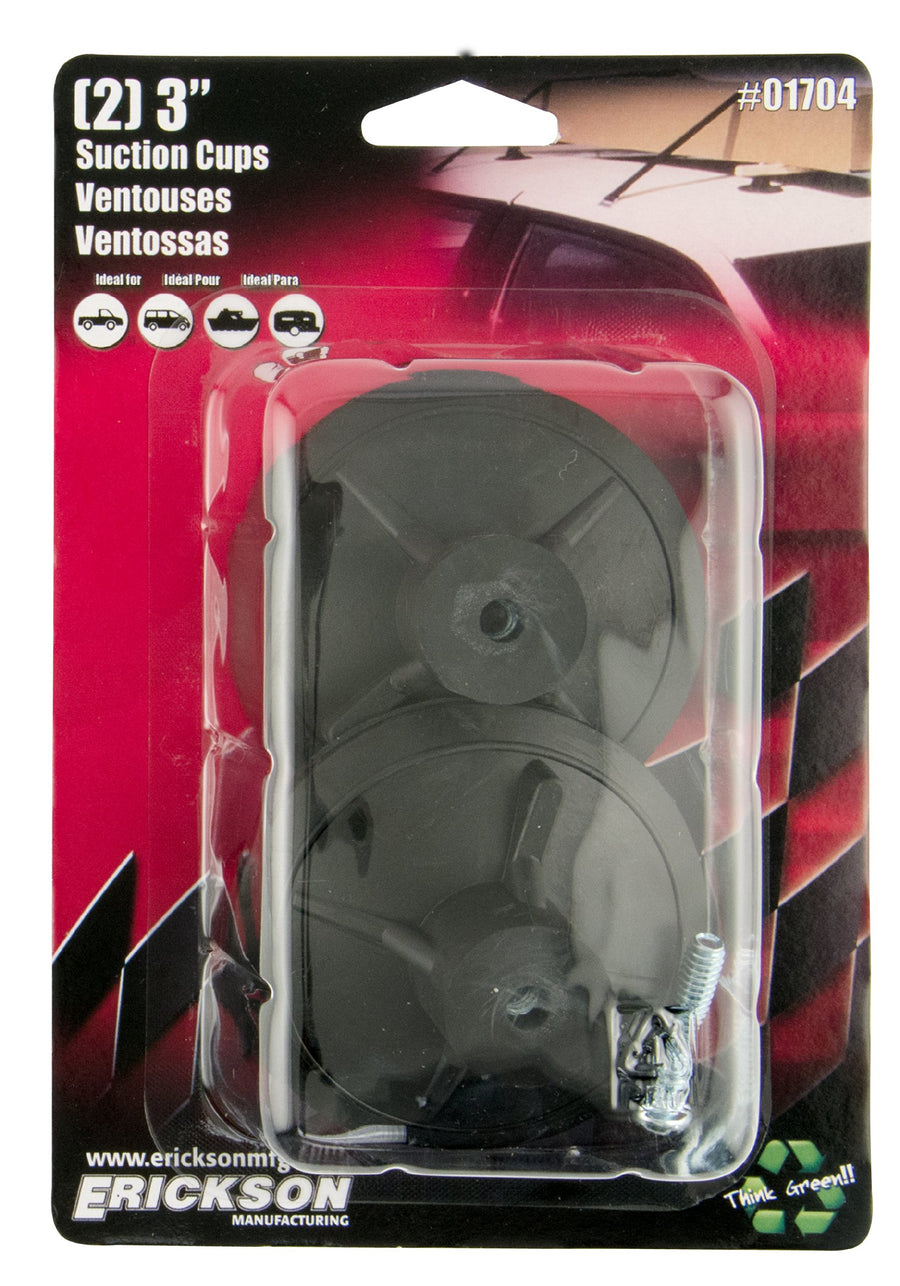 3" Roof Suction Cup Erickson, (Pack of 2)