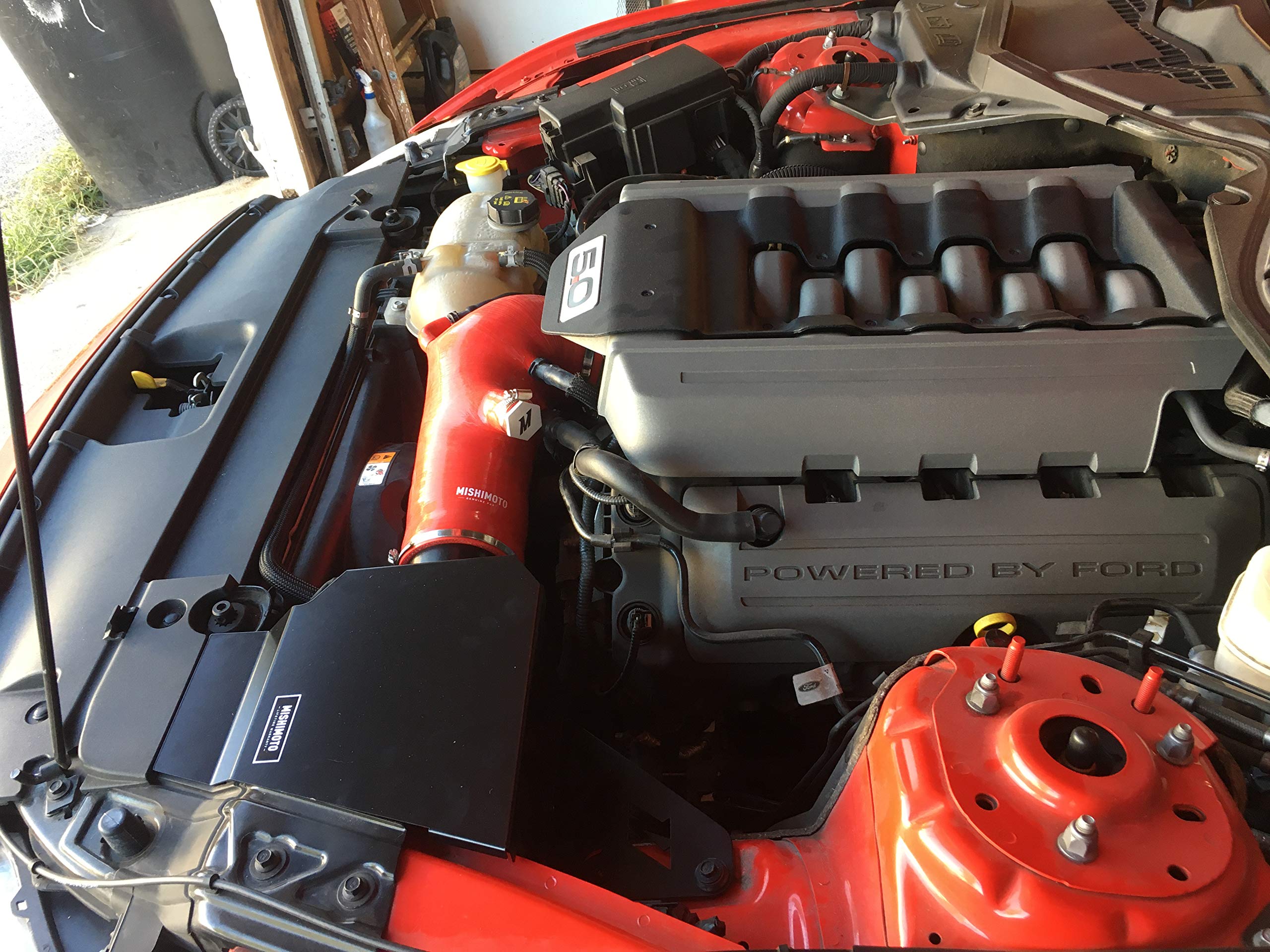 Mishimoto Performance Air Intake MMAI-JLH-18S Compatible With Jeep Wrangler JL 2.0L, 2018+, w/ Oiled Filter