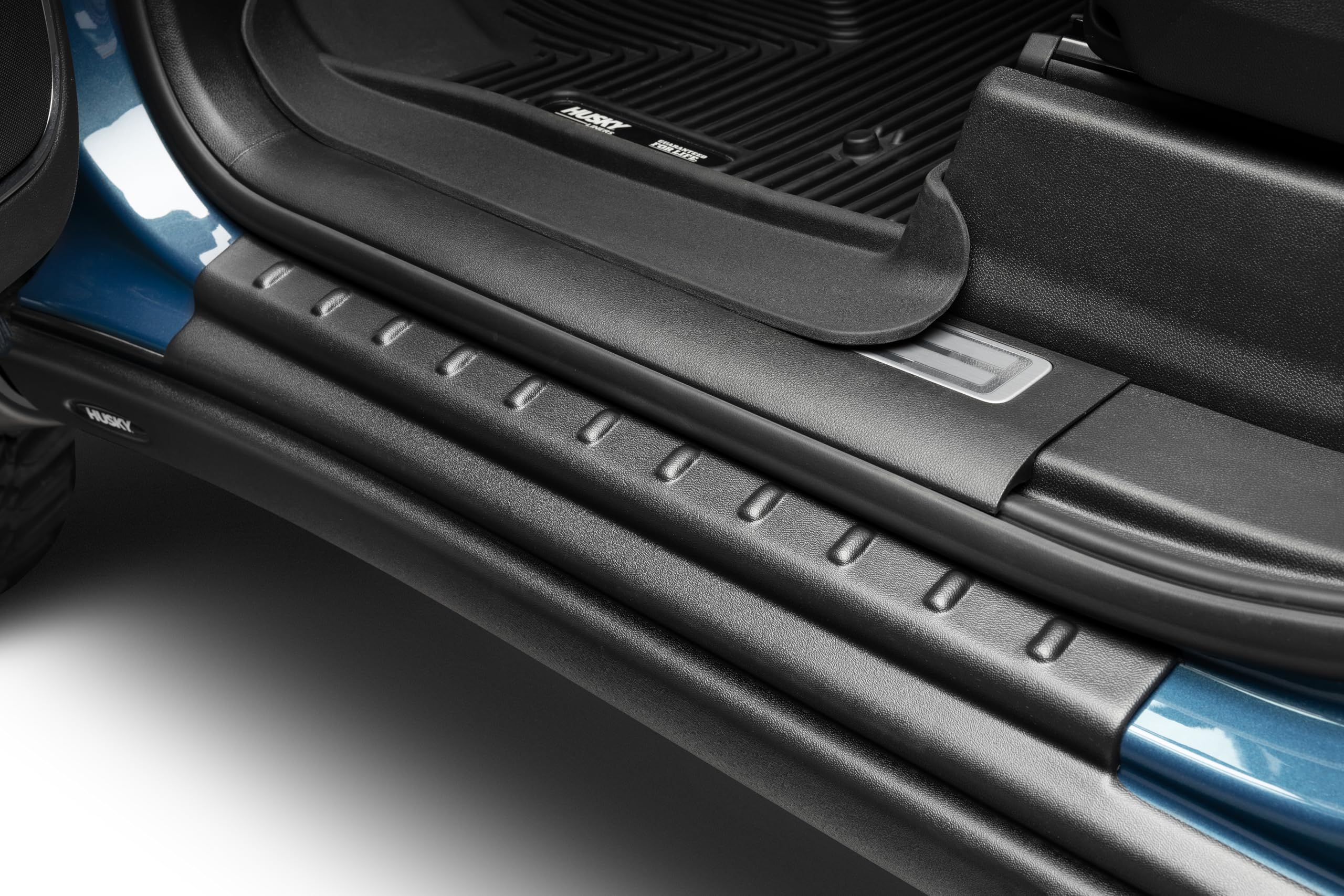 Husky Liners Trail Armor | Rocker Panel | 2022-2025 Toyota Tundra, CrewMax Fits | Front & Rear, 4-pc Black - 2874141