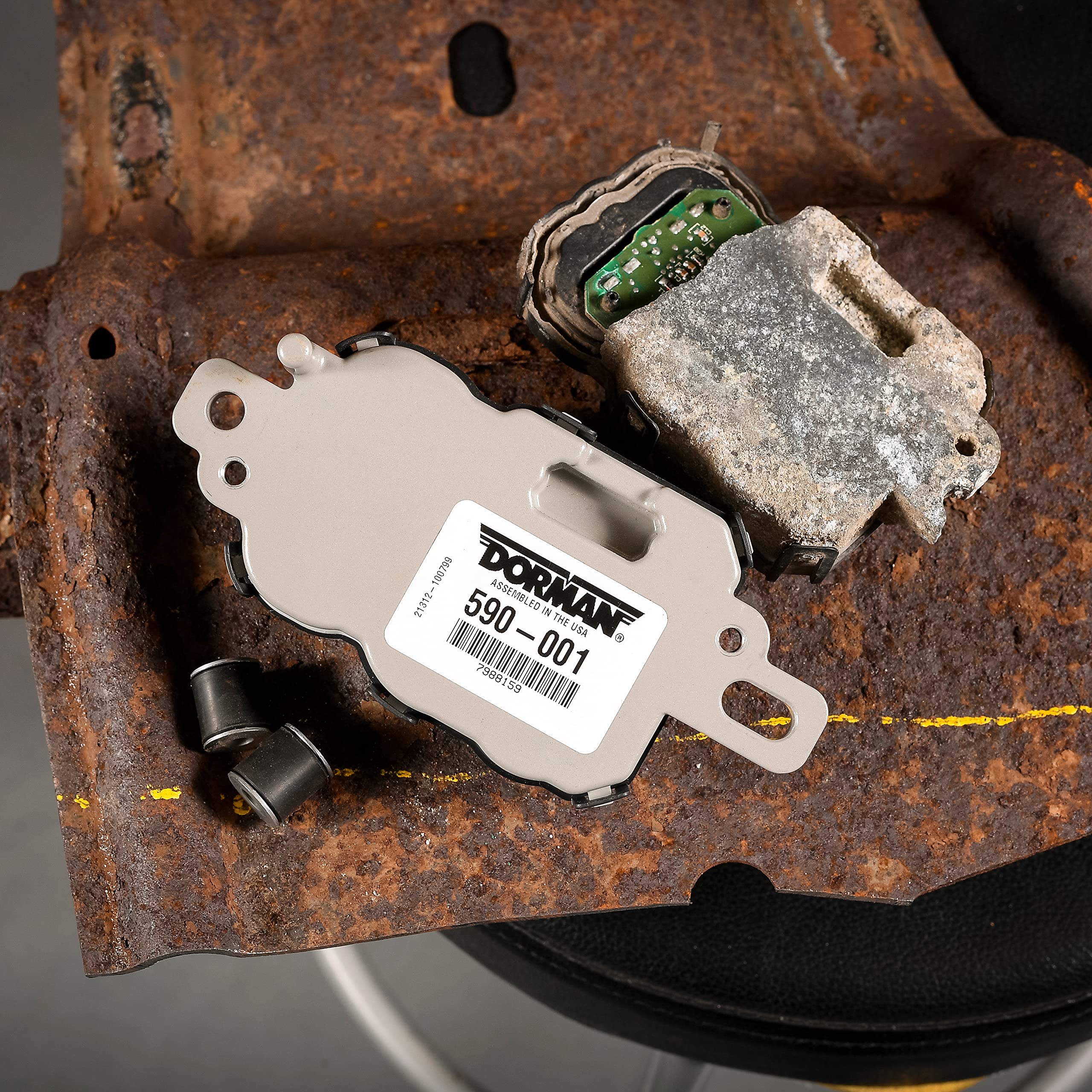 Dorman Fuel Pump Driver Module 590-001 with Mounting Bolts Compatible with Select Models (OE FIX)