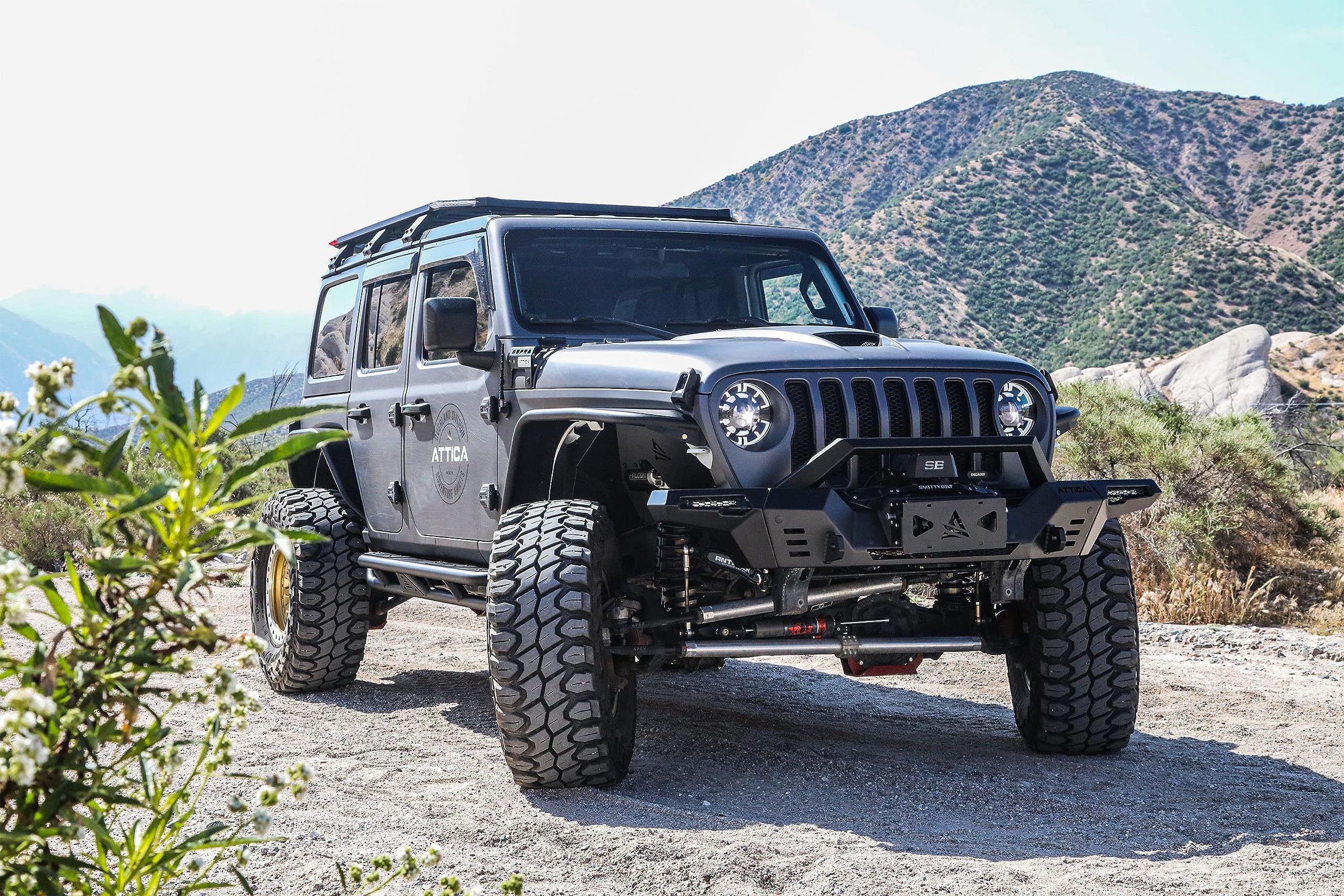 Attica4x4 Cobra Tek - Inner Fender | Compatible with Jeep Wrangler JL (2018-2023) | Durable Steel for Ultimate Off-Road Protection and Style | Black Powder Coat.