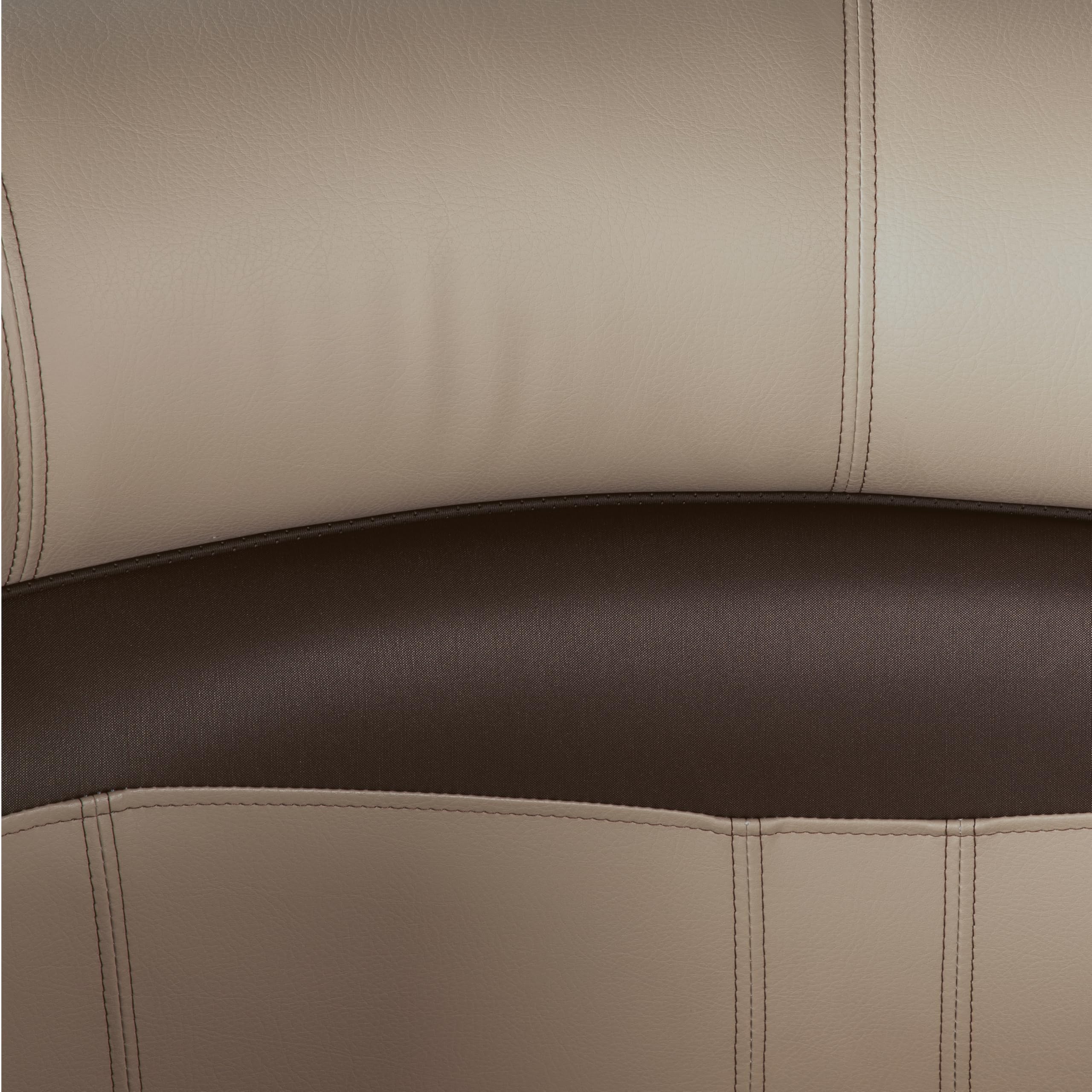 Rockport Series Lippert 32" Radius Pontoon Corner Seat, Measures 32" L x 28.5" W x 30" H, Marine-Grade Vinyl, High-Density Foam, Easy Installation, Fits Most Pontoons, Sand – 20221094113