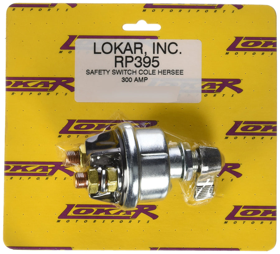 Direct Mount Lokar Interior Battery Disconnect Lever Kit with 125 Amp Switch for B&M Pro Bandit, Quarter Pro, Precision Performance Products Shifters