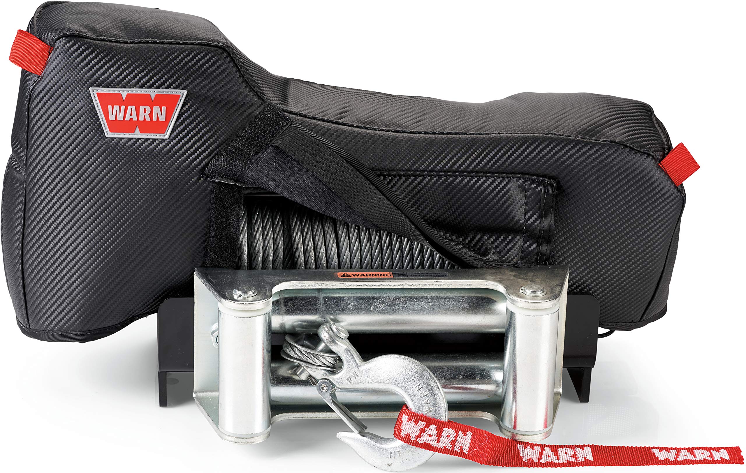 WARN Stealth Series 102641 Winch Cover Fits: M8, XD9, 9.5xp, VR8000, VR10000, VR12000