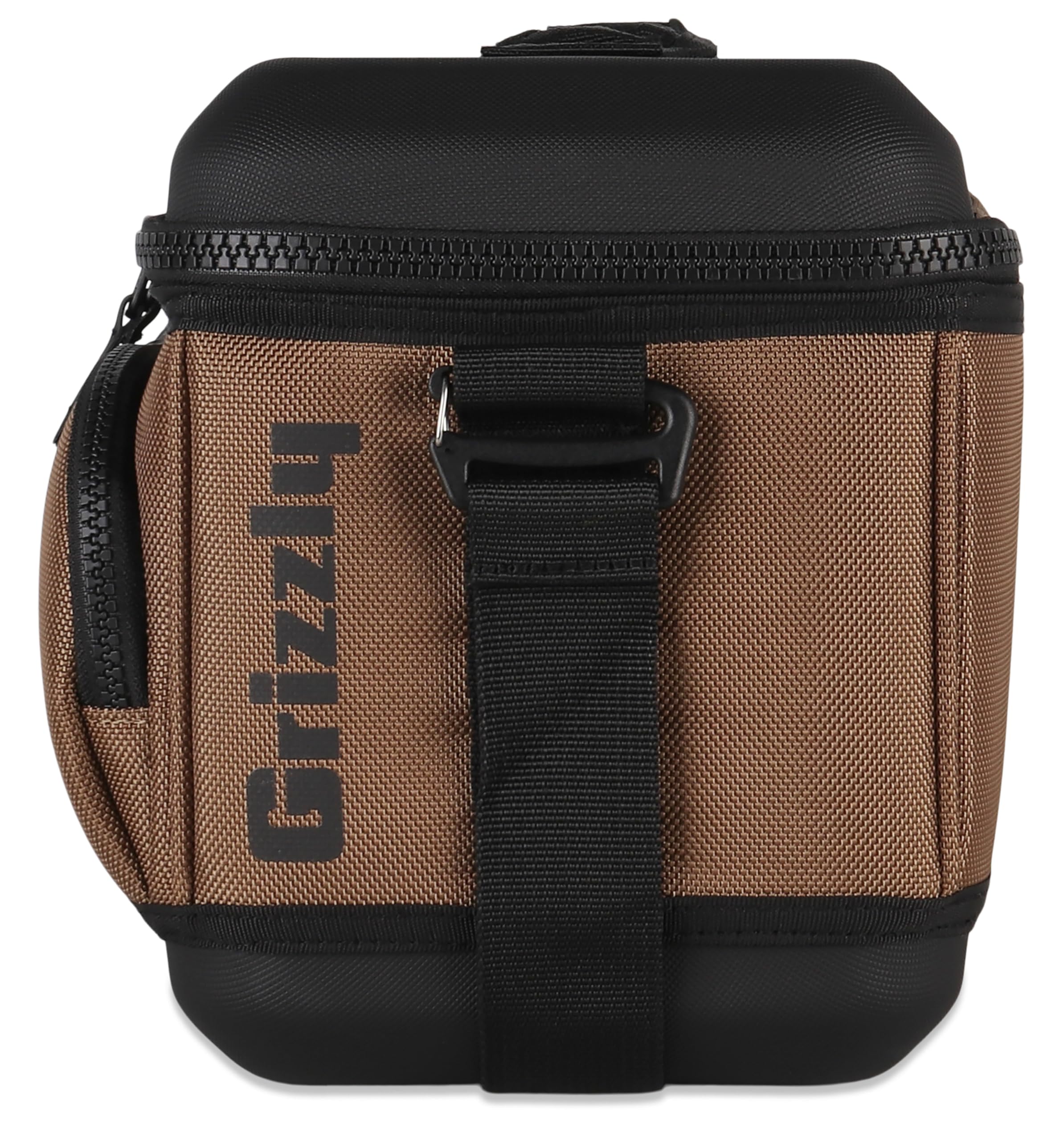 Drifter Grizzly 6-Pack | Flip-top Soft Cooler Bag | Ice Chest for Beach Boat Camping Car Fishing Golf Hiking Hunting Lunch Picnic | Lightweight Portable Insulated Waterproof | Tan