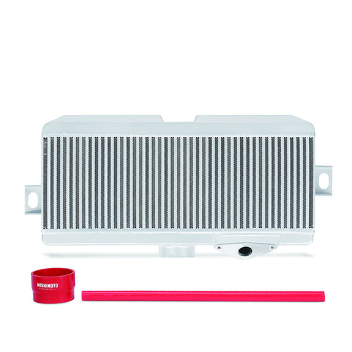 Mishimoto Top-Mount Intercooler Kit MMTMIC-STI-08SLRD Fits Subaru STI 2008-2014 Silver Cooler, Red Hose