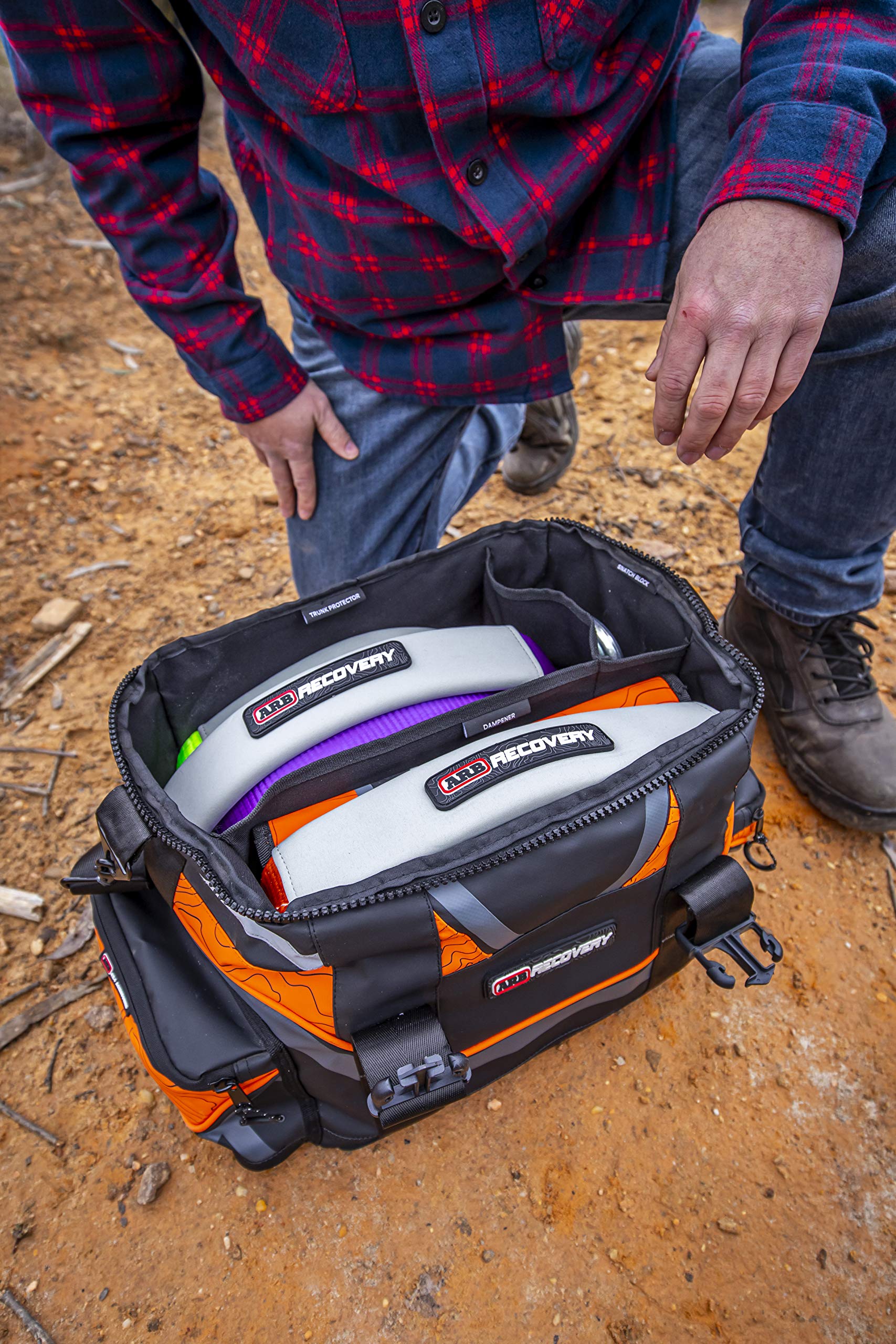 ARB Premium RK9A Recovery Kit for Any Offroad Adventure, The Most Complete 4x4 Recovery Equipment Bundled in a Full Color Box and Updated Recovery Bag and Damper